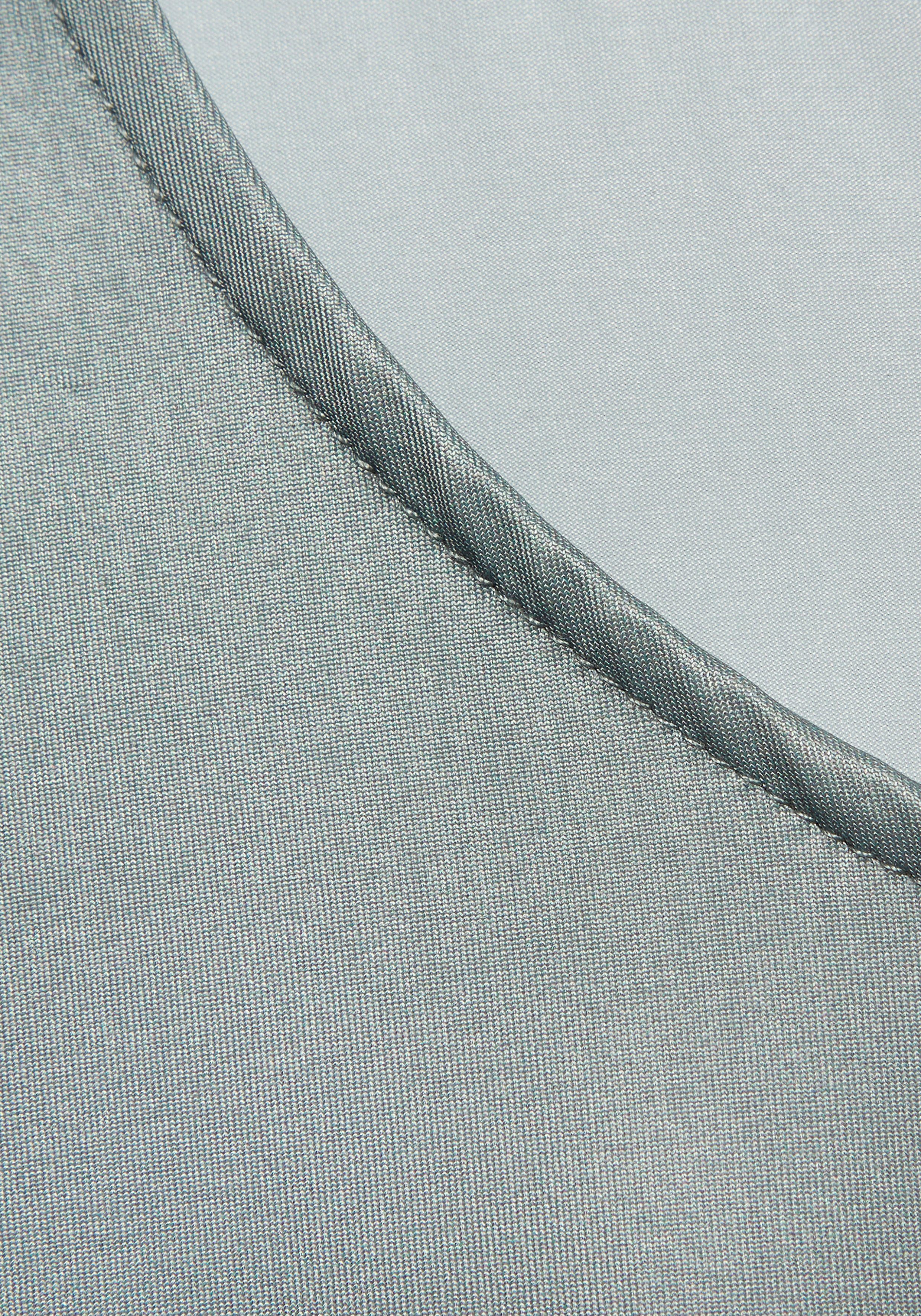 Lascana Tanktop van gladde jerseykwaliteit met cut-out elegant zomertop kreukvrij