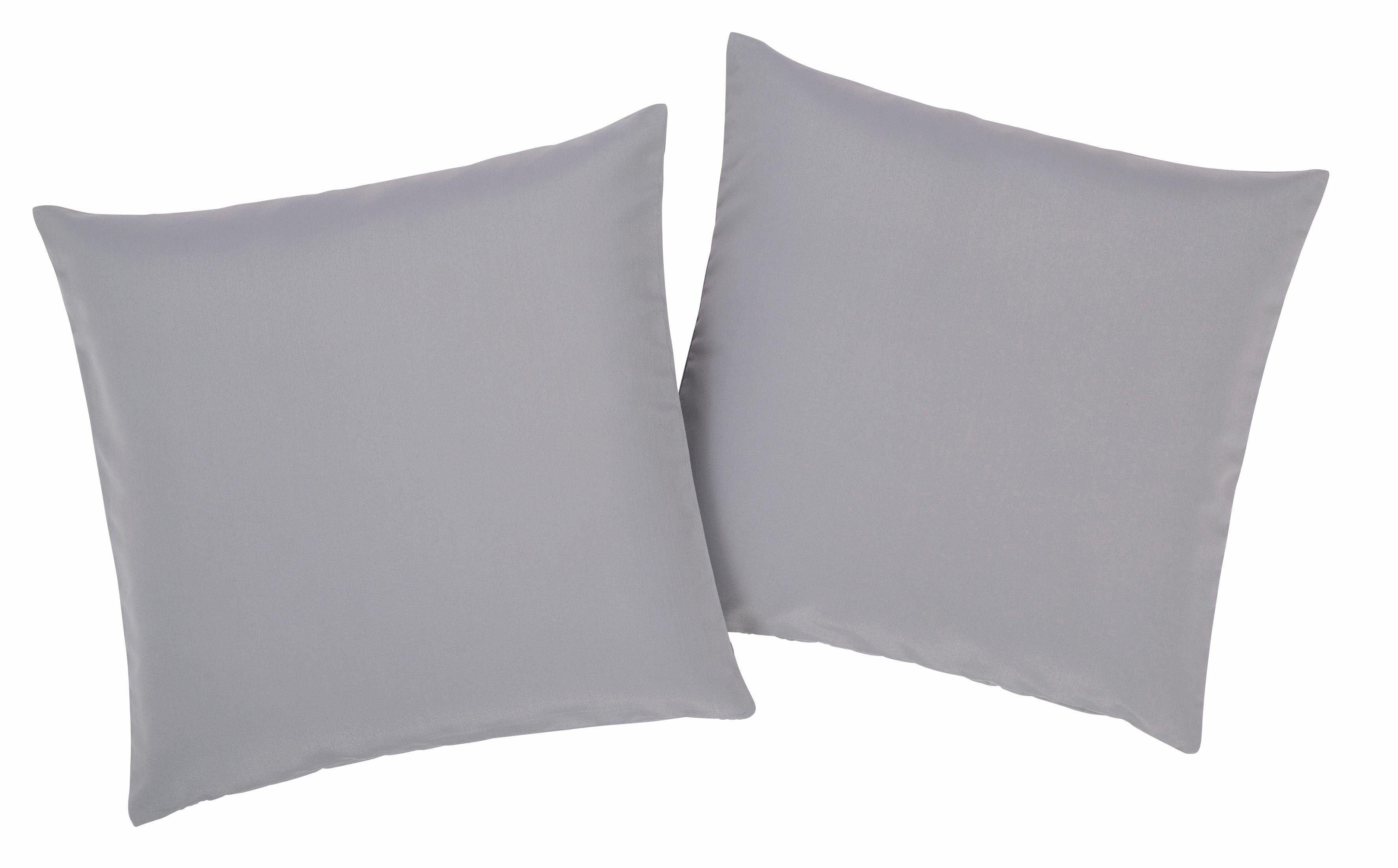 Bruno Banani Sierkussen Lagan 2-delige set, effen, kussenhoezen zonder vulling, 40 x 40 cm (2 stuks)