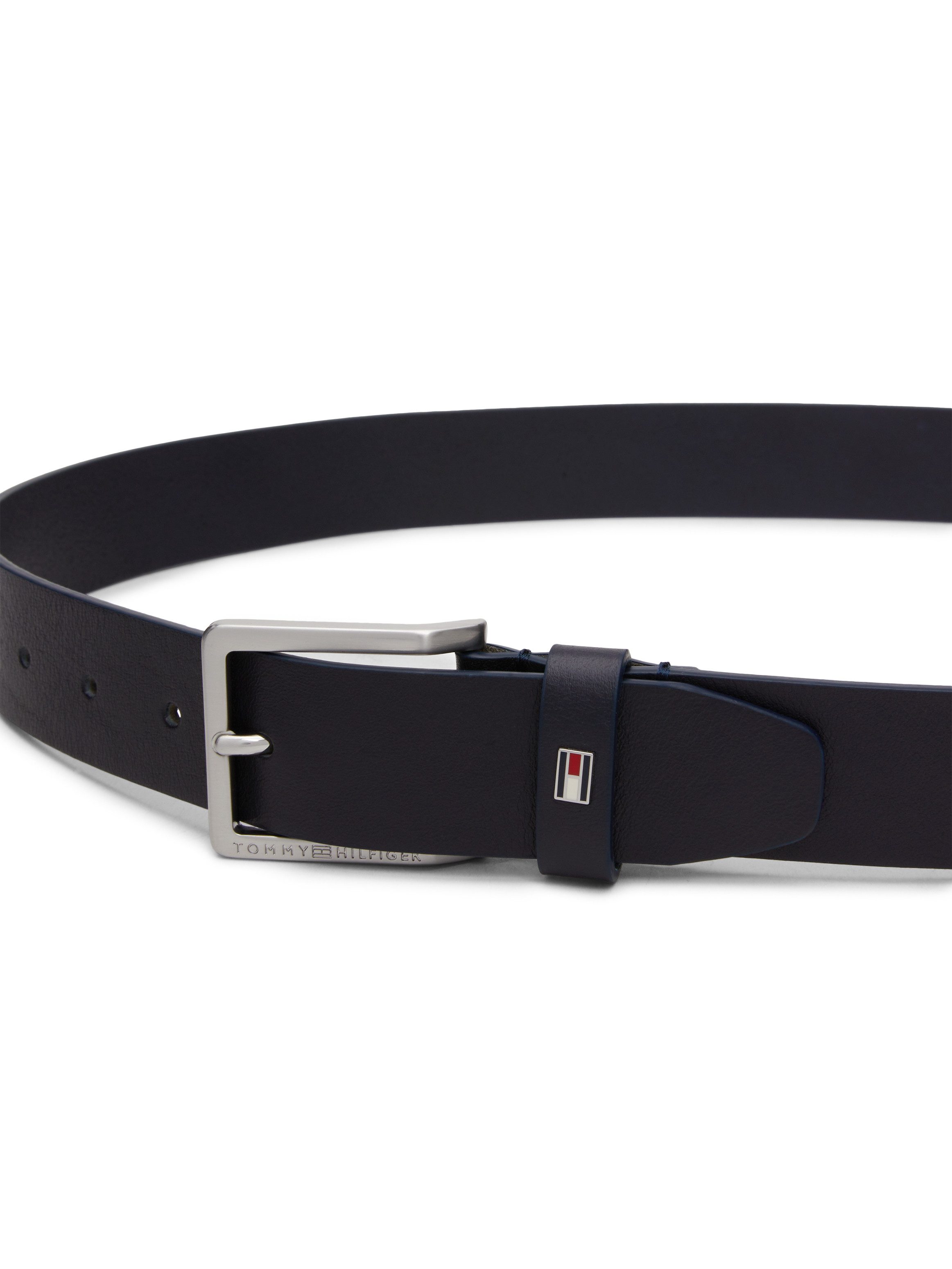 Tommy Hilfiger Leren riem Oliver Extended 3 5 cm met klassieke metalen gesp
