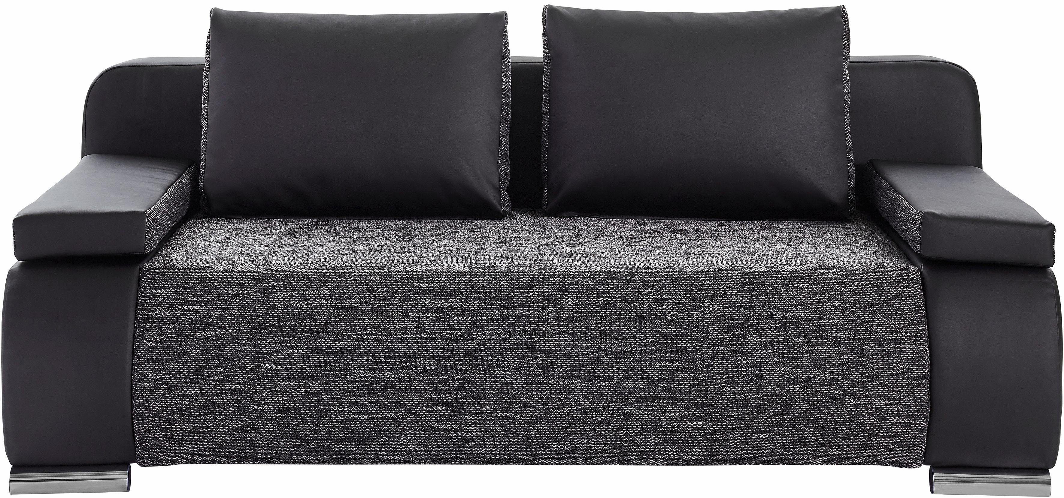 COLLECTION AB Slaapbank Moritz met slaapbank functie en bedbox, comfortabele binnenvering