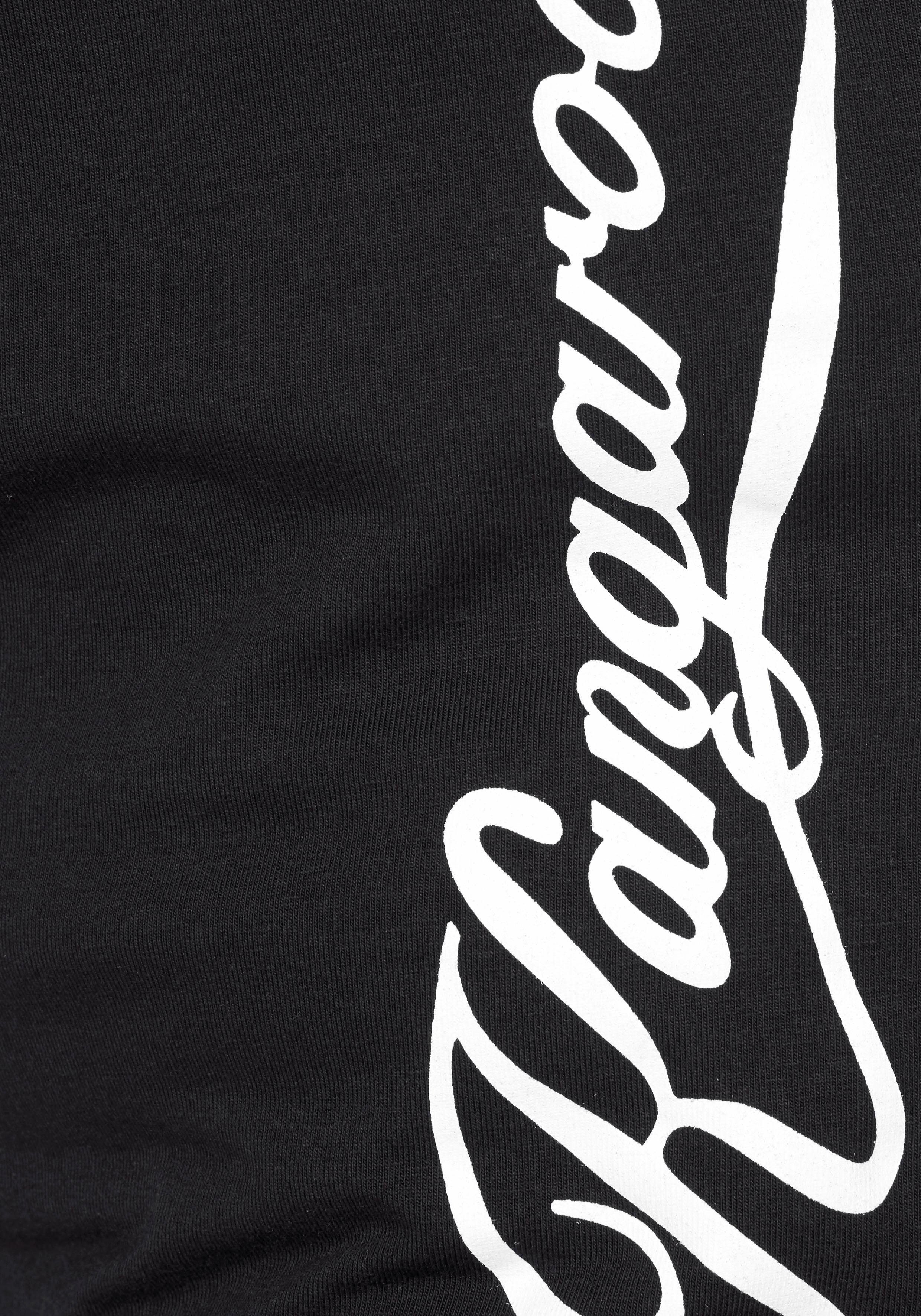 KangaROOS T-shirt Korte mouwen, figuurvolgend, effen, ronde hals, casual