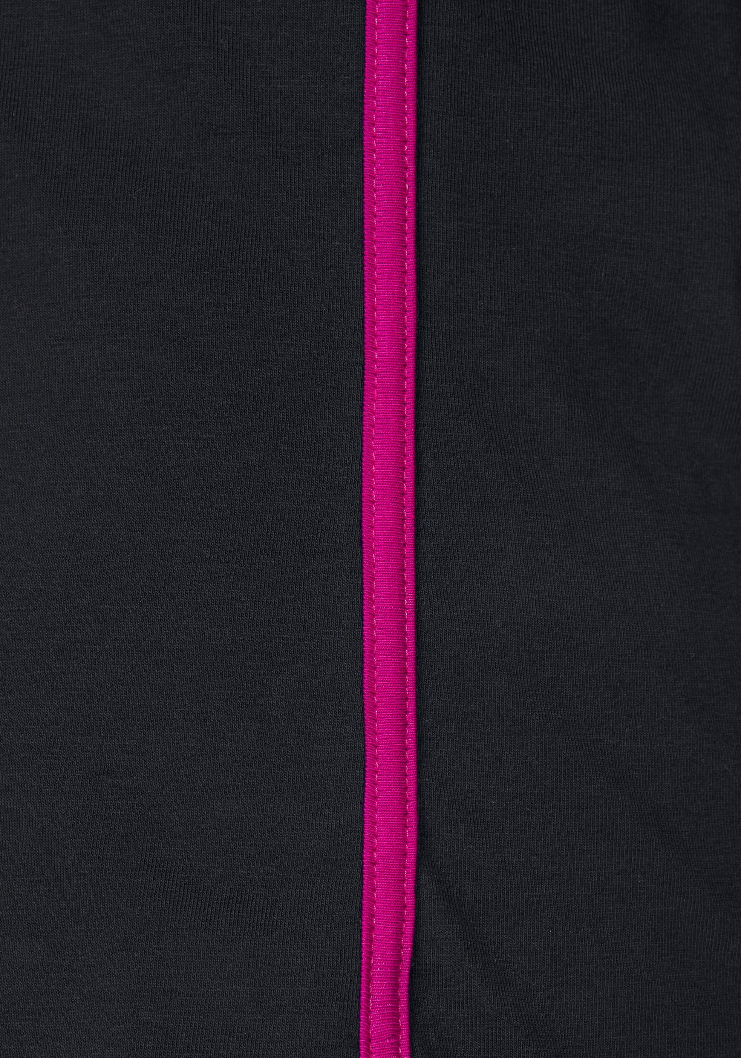 H.I.S T-shirt Korte mouwen, figuurvriendelijke snit, effen, V-hals