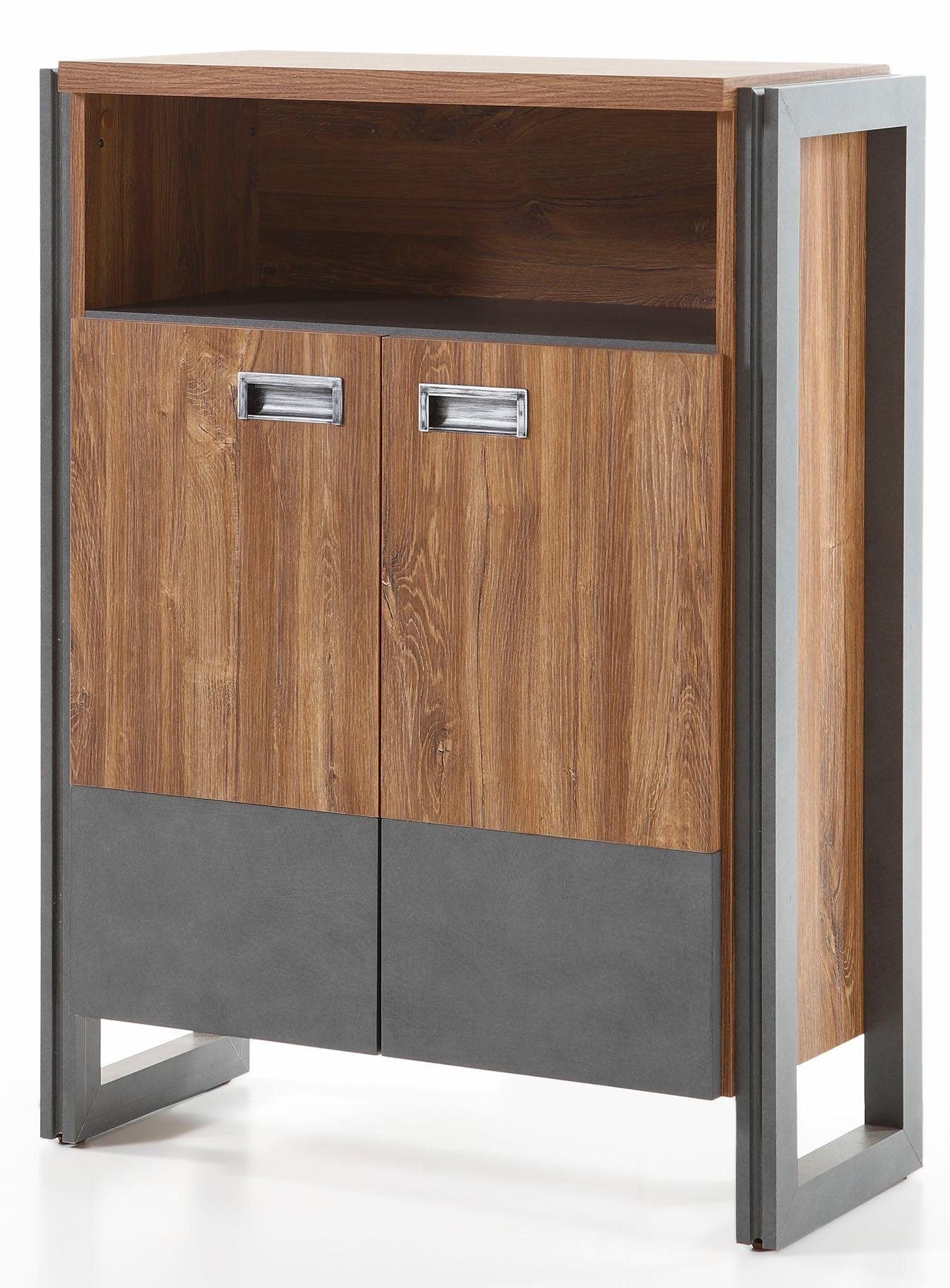 Home affaire Kast Detroit Breedte ca. 75 cm dressoirs bruin