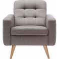 exxpo - sofa fashion fauteuil grijs