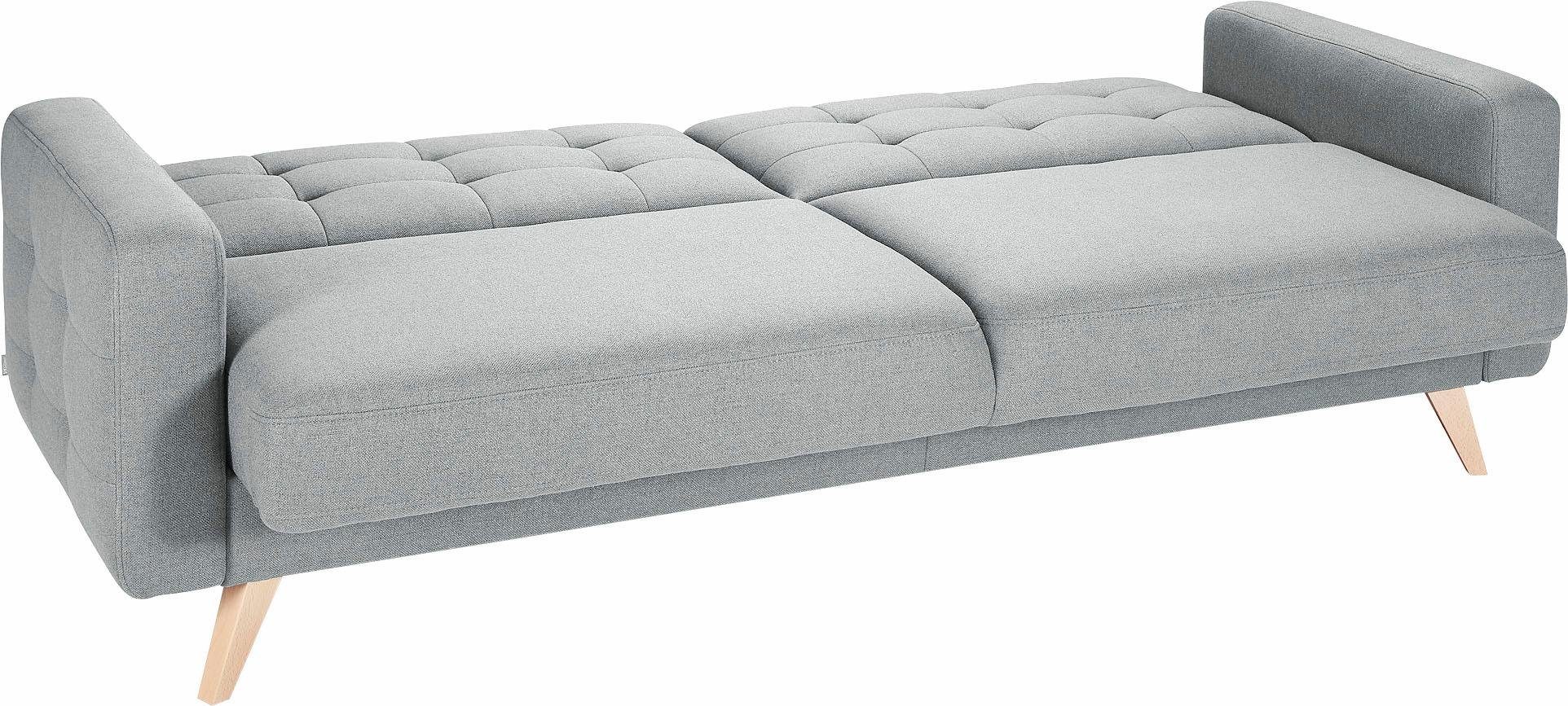 exxpo - sofa fashion 3-zitsbank Nappa, compact en comfortabel, handig, tijdloos design, L-vorm