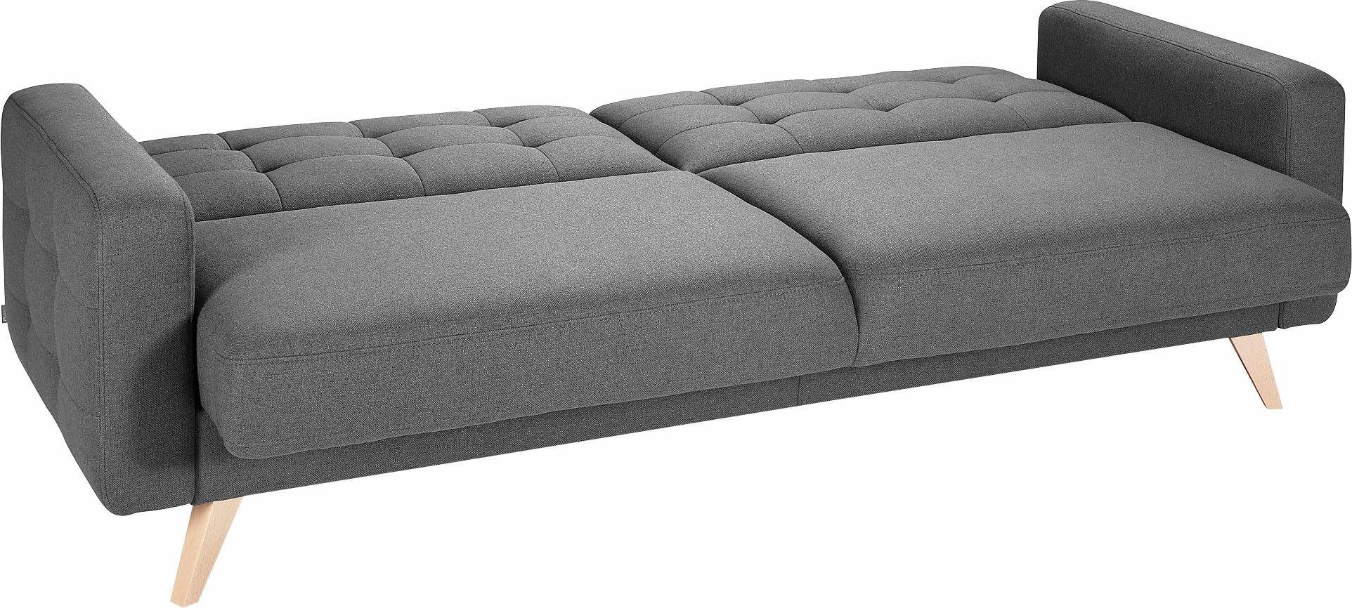 exxpo - sofa fashion 3-zitsbank Nappa, compact en comfortabel, handig, tijdloos design, L-vorm