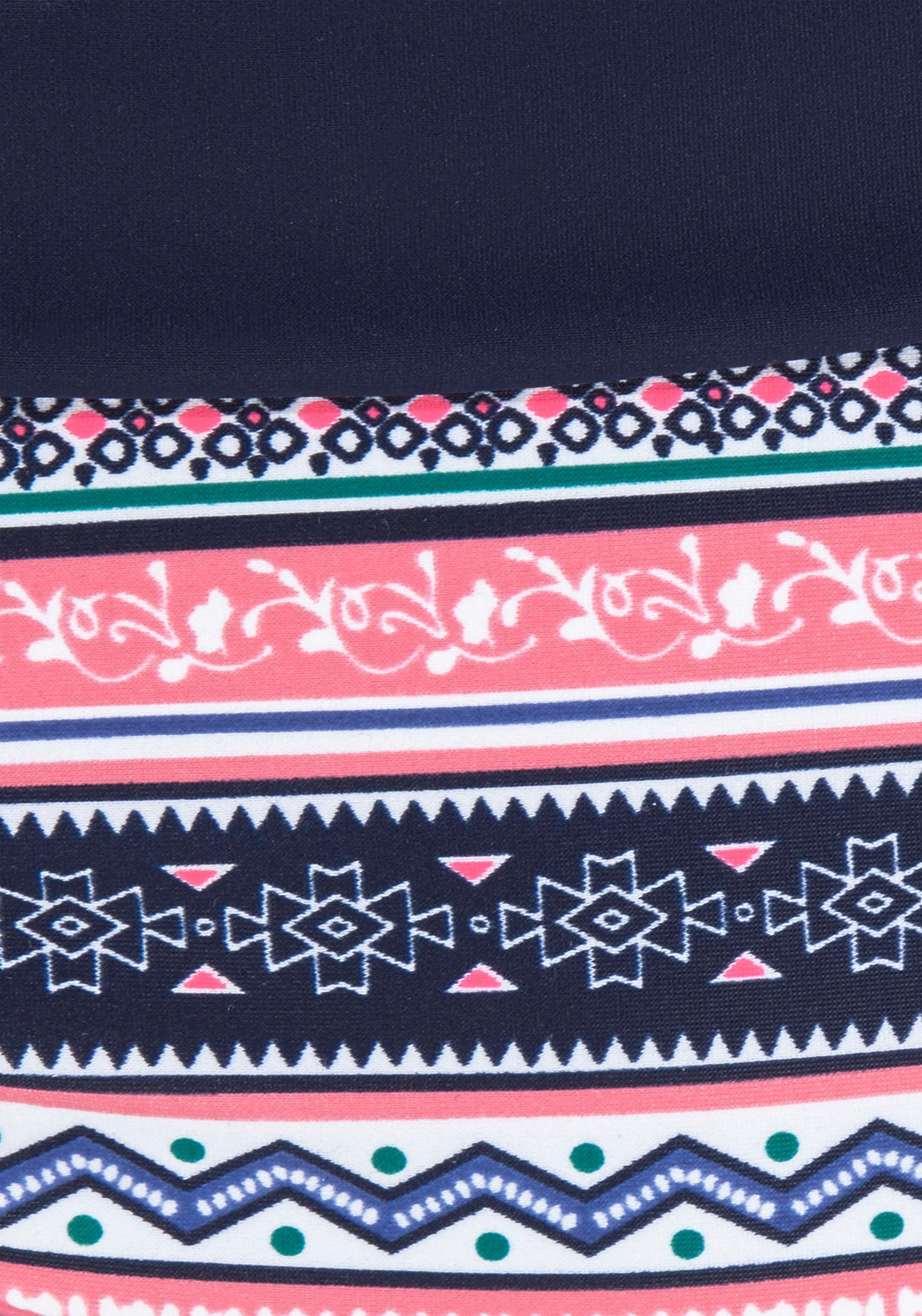 s.Oliver RED LABEL Beachwear Bikinitop met beugels Barcelona met moderne etnoprint