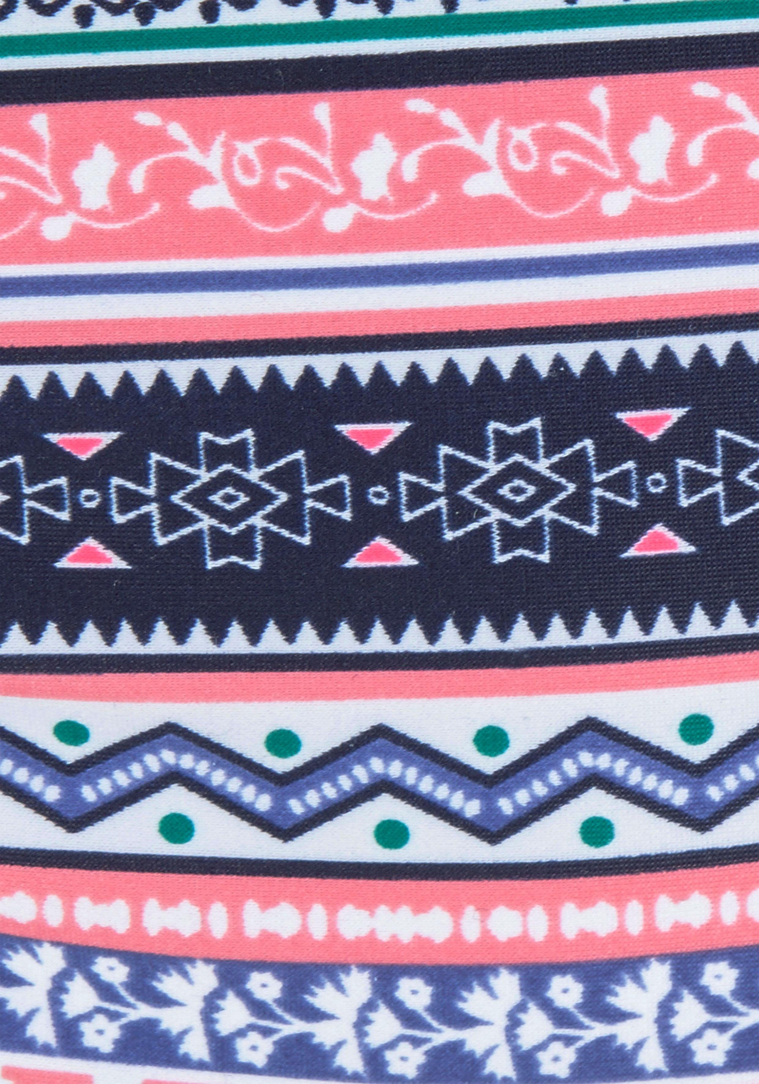 s.Oliver RED LABEL Beachwear Bikinibroekje Barcelona met omslagband in contrastkleur