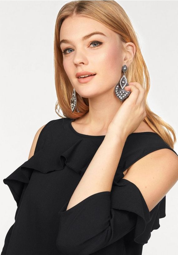 VERO MODA blouse met ruches »BLIS« VERO MODA blouse met ruches »BLIS«