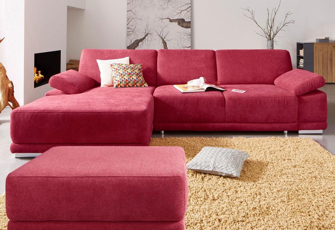 sit&more Hoekbank Coria L-vorm met xl-récamier, naar keuze met slaapfunctie