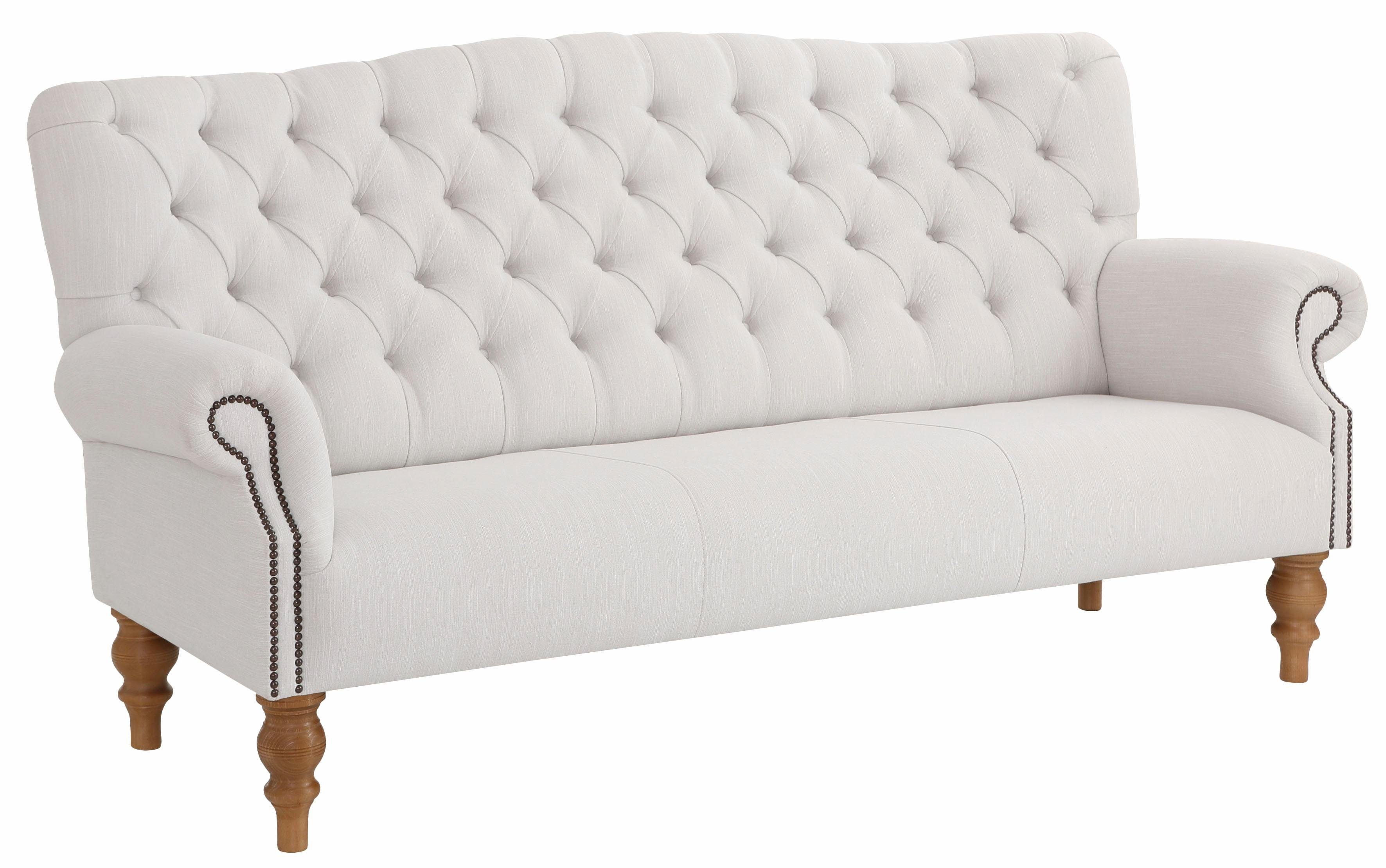 Home affaire Chesterfield-bank Lord met echte chesterfield-capitonnage en siernagels
