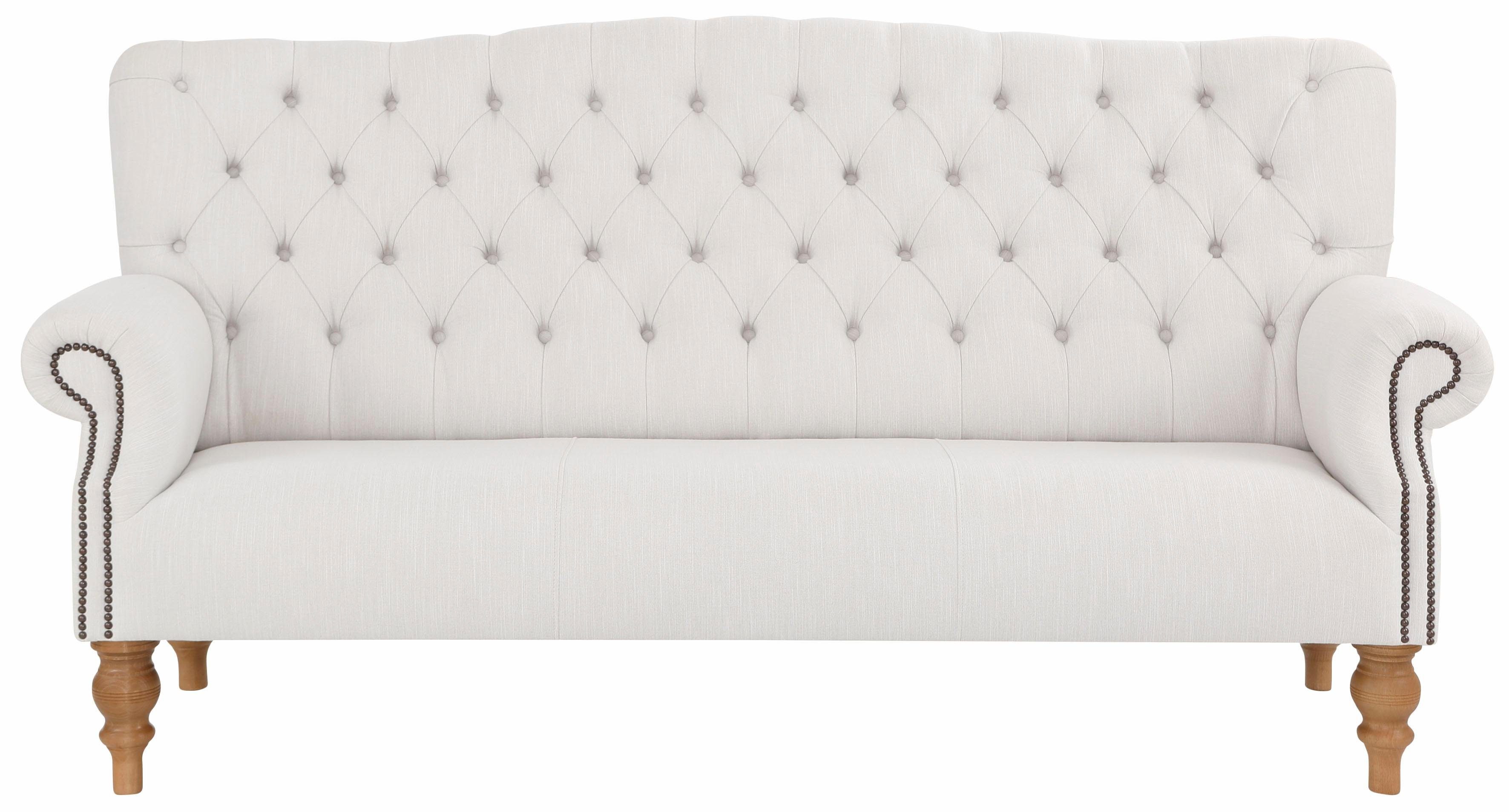 Home affaire Chesterfield-bank Lord met echte chesterfield-capitonnage en siernagels