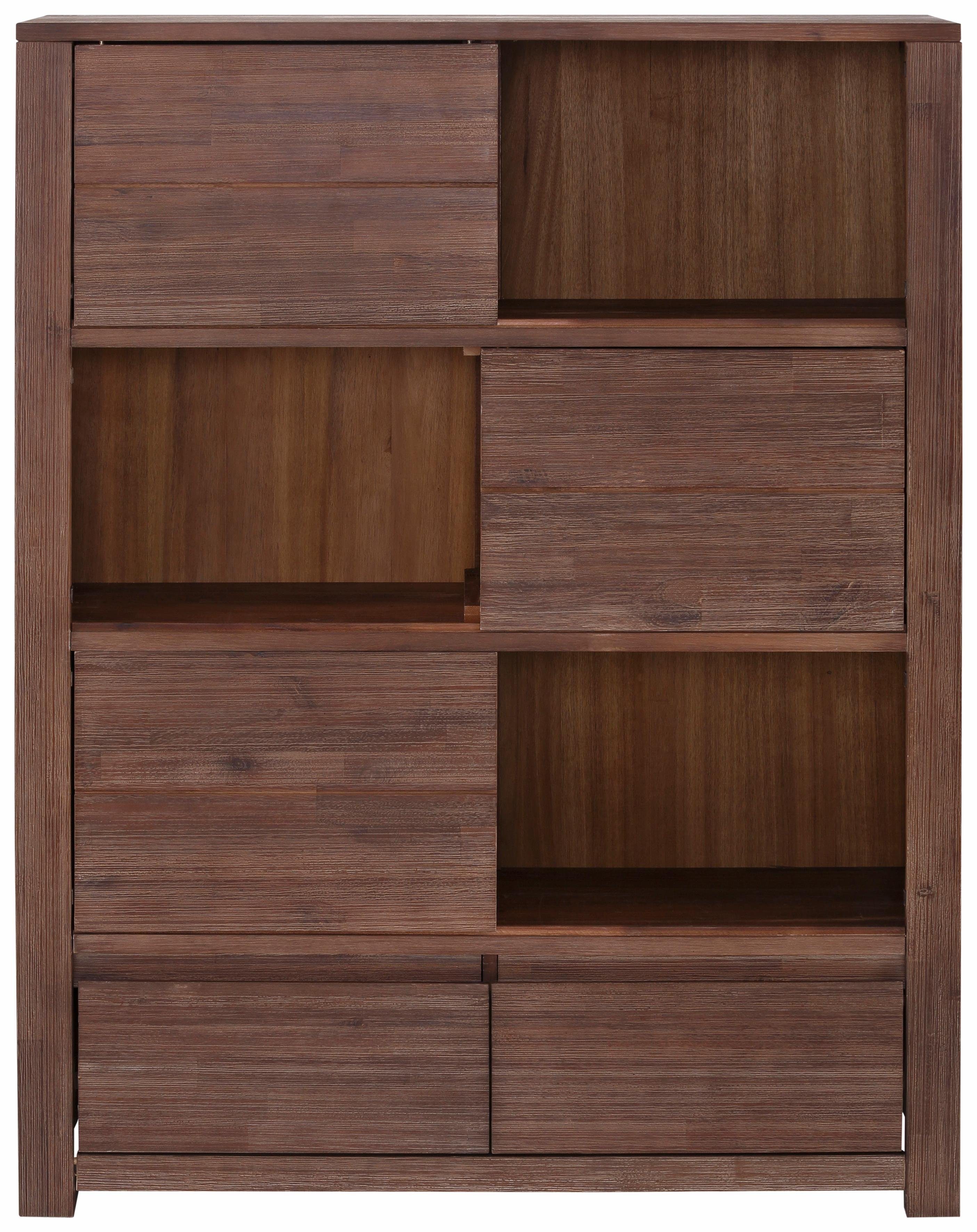 Home affaire Multifunctionele kast Wally met houten schuifdeuren.