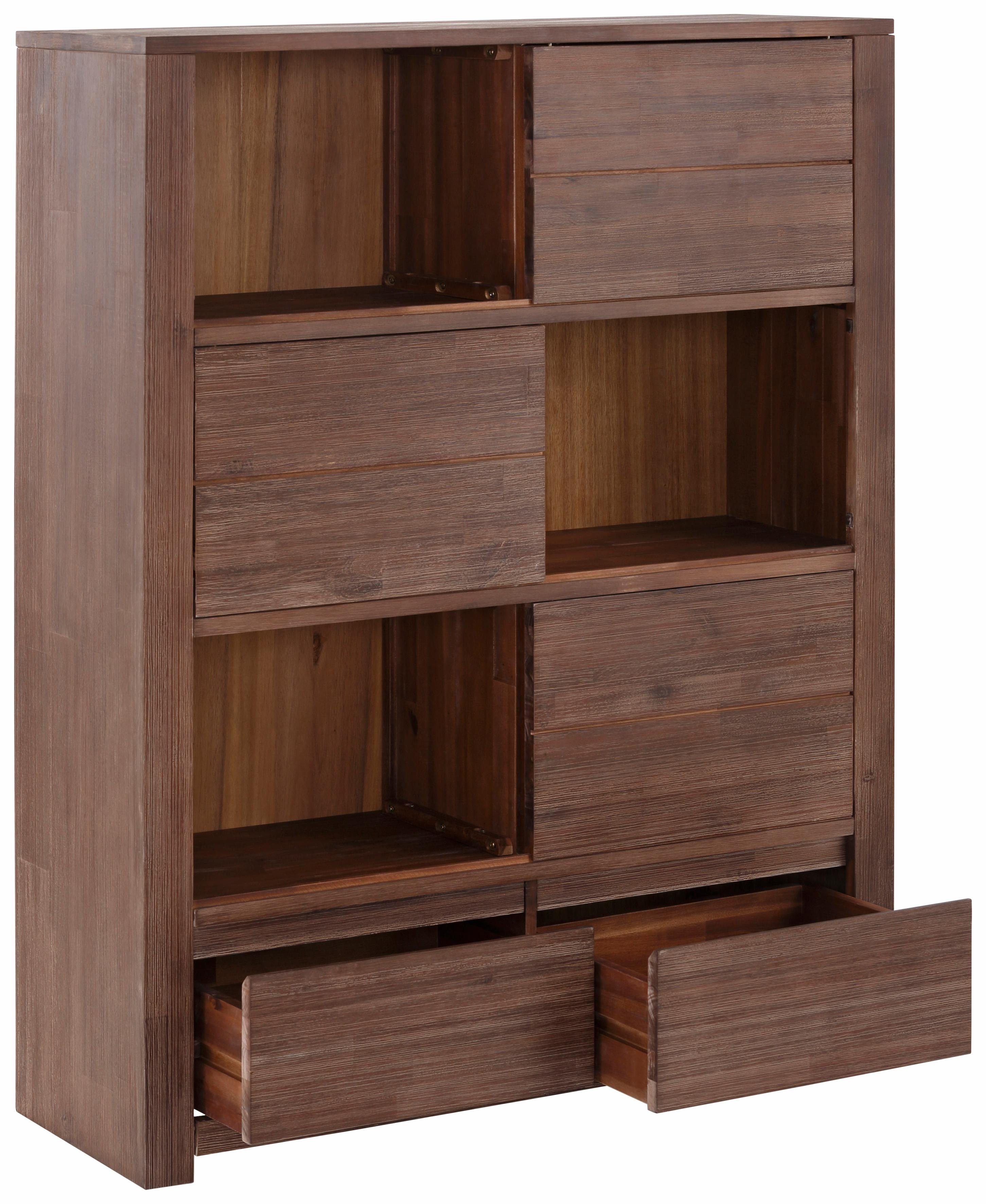 Home affaire Multifunctionele kast Wally met houten schuifdeuren.
