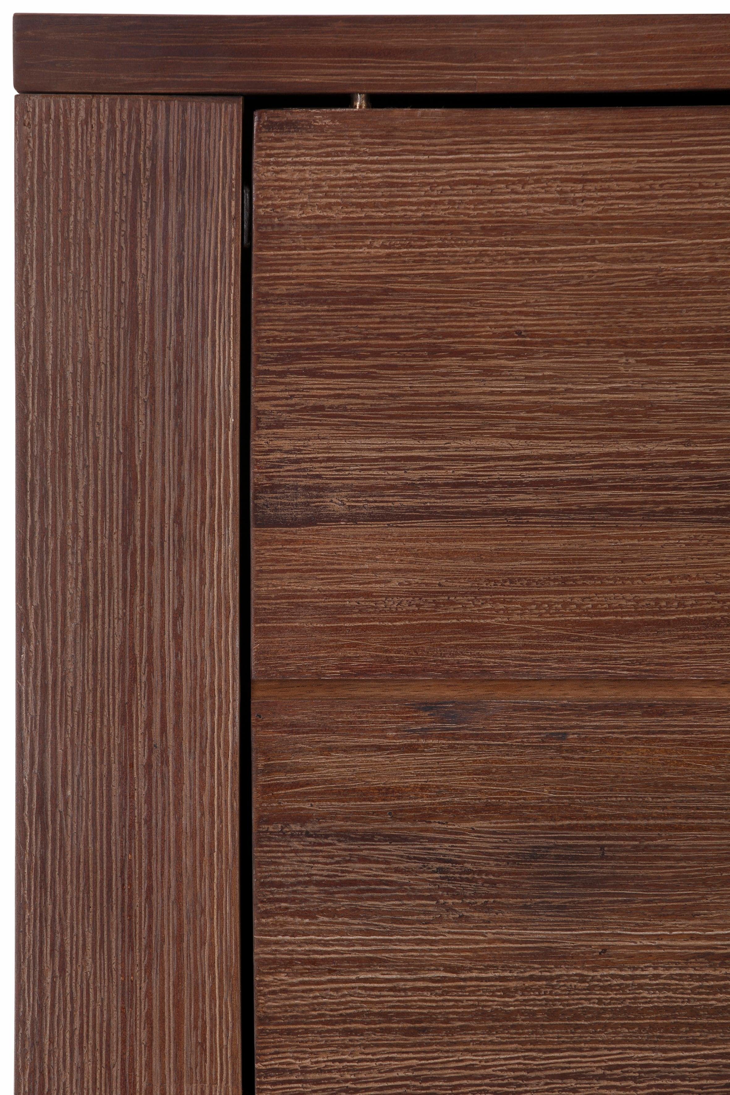 Home affaire Multifunctionele kast Wally met houten schuifdeuren.