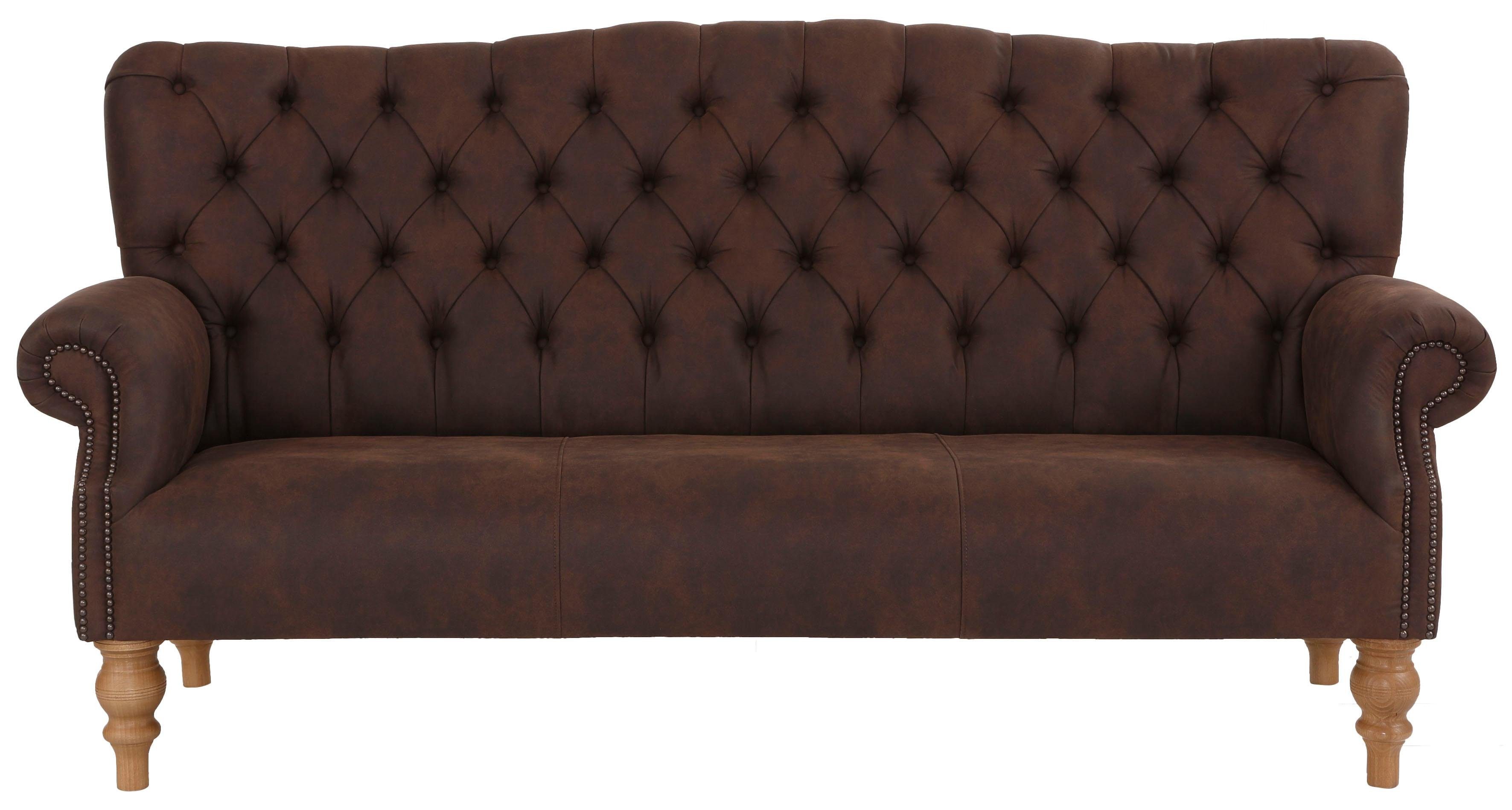 Home affaire Chesterfield-bank Lord met echte chesterfield-capitonnage en siernagels