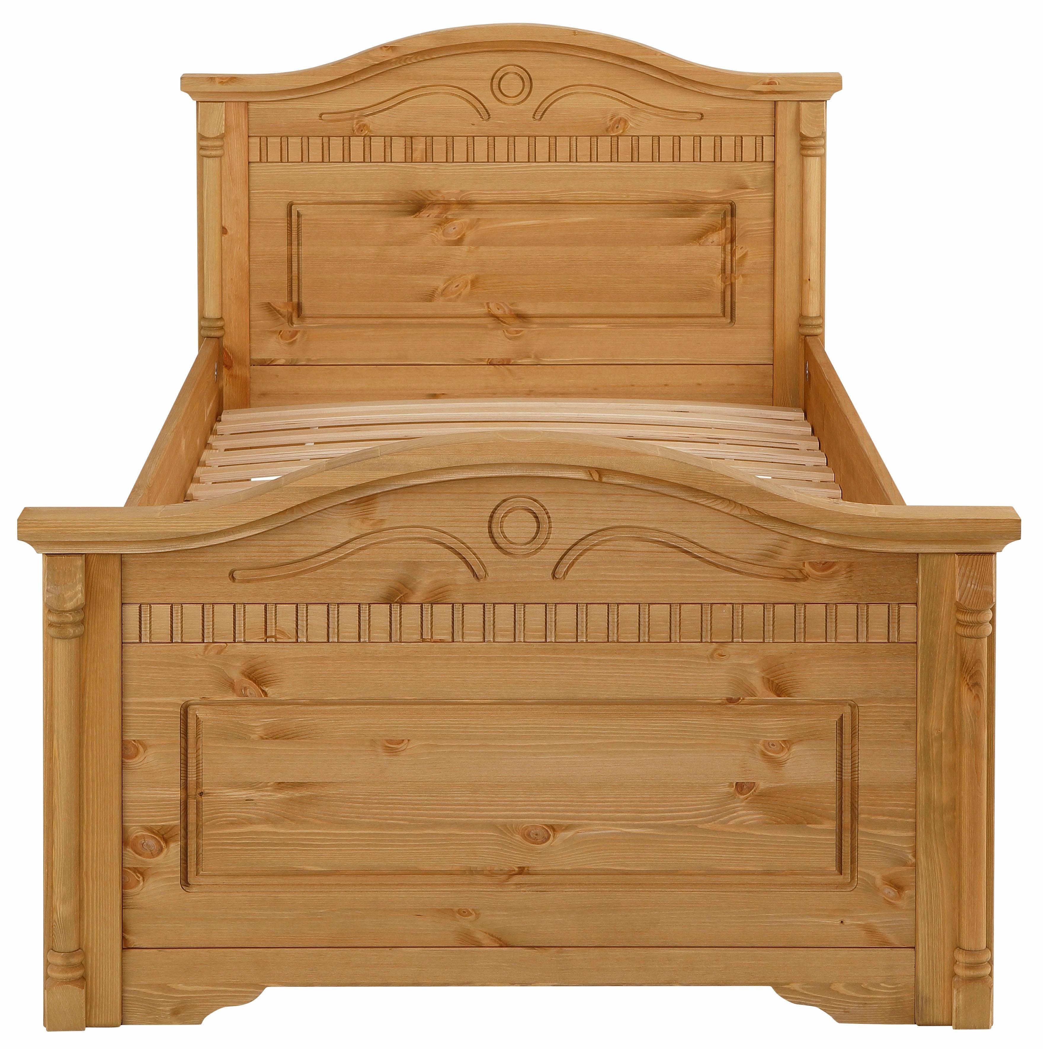 Home affaire Massief houten ledikant Graz, hoge belasting, klassieke landelijke stijl, FSC® gecertificeerd