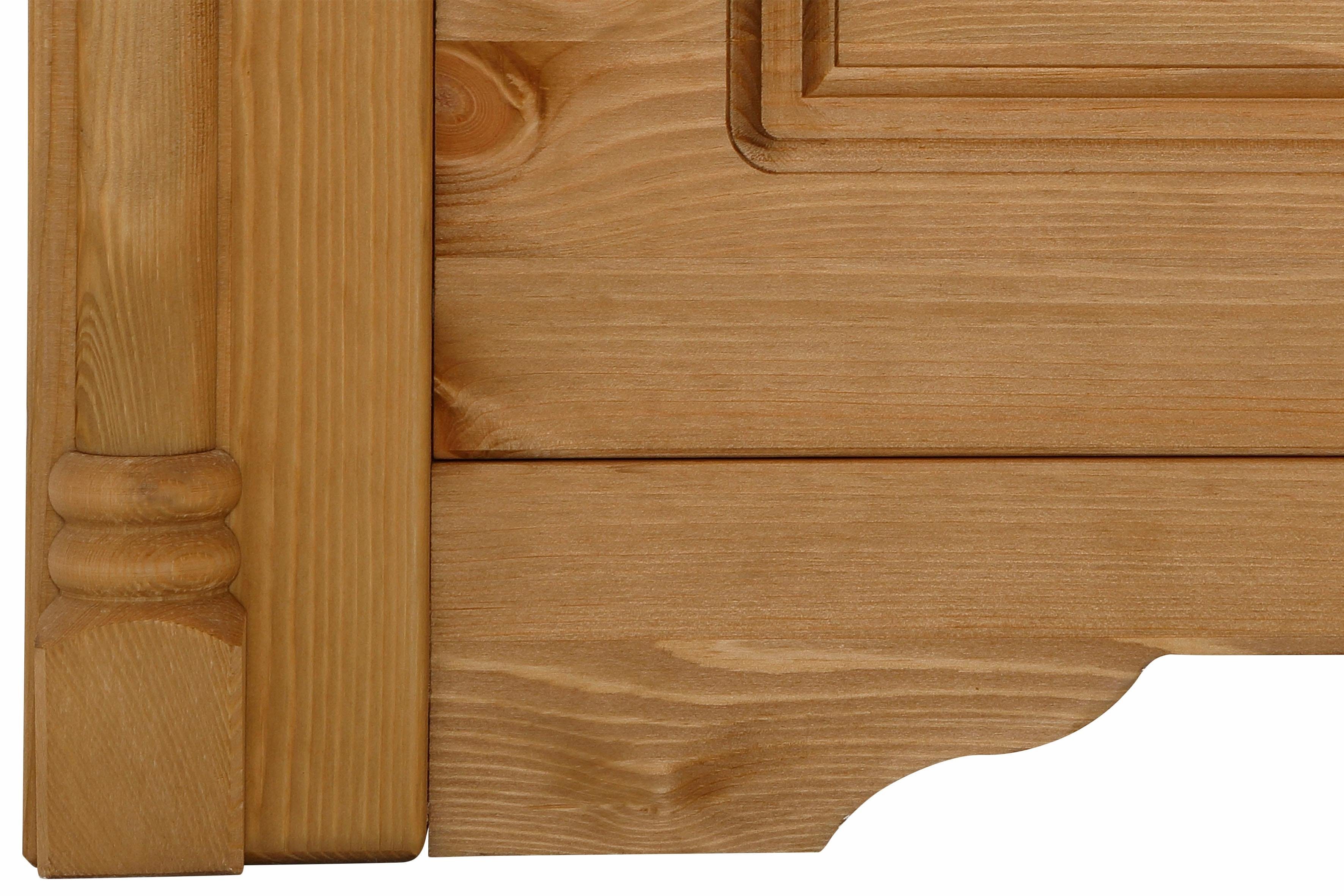 Home affaire Massief houten ledikant Graz, hoge belasting, klassieke landelijke stijl, FSC® gecertificeerd