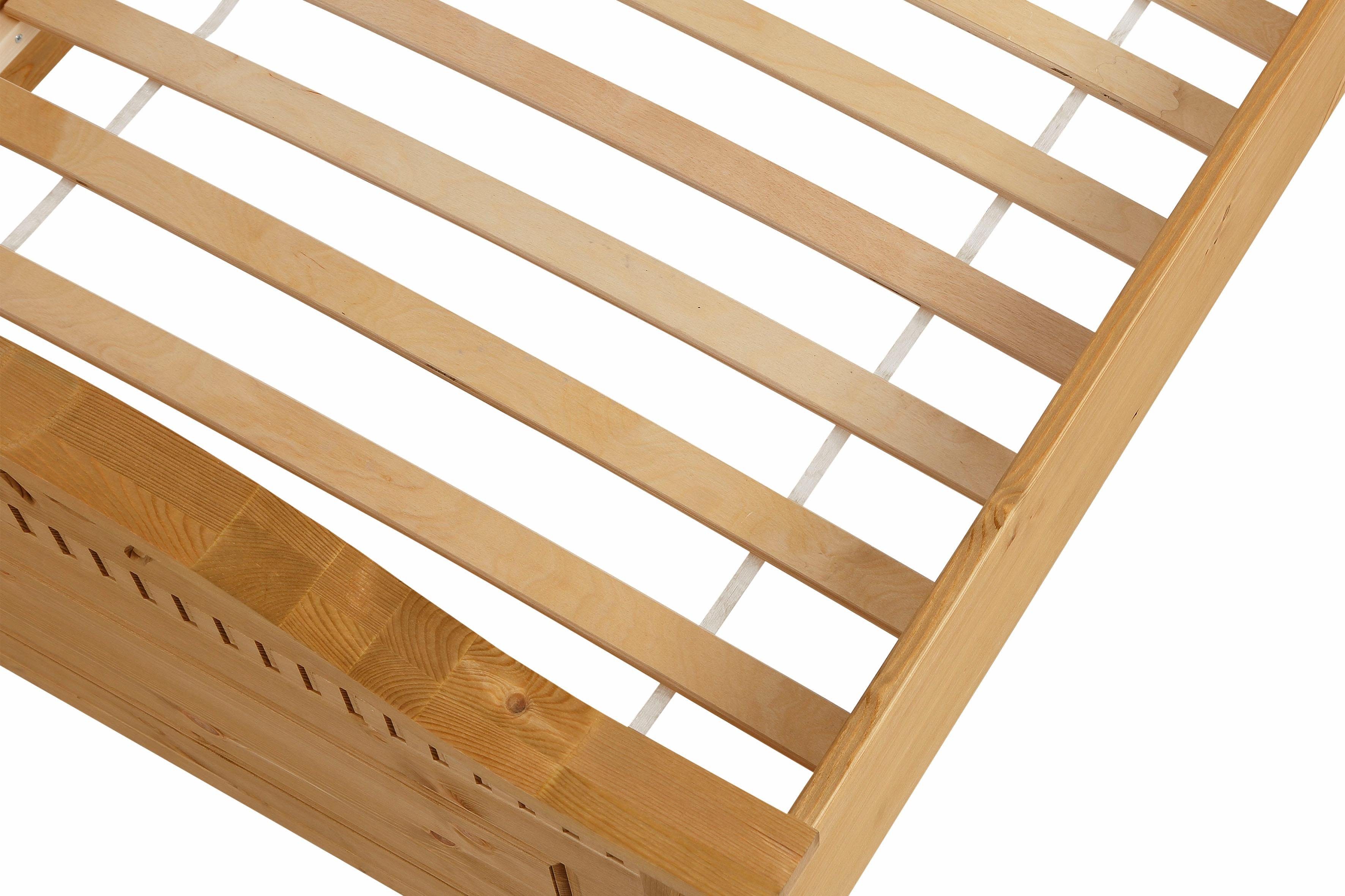 Home affaire Massief houten ledikant Graz, hoge belasting, klassieke landelijke stijl, FSC® gecertificeerd