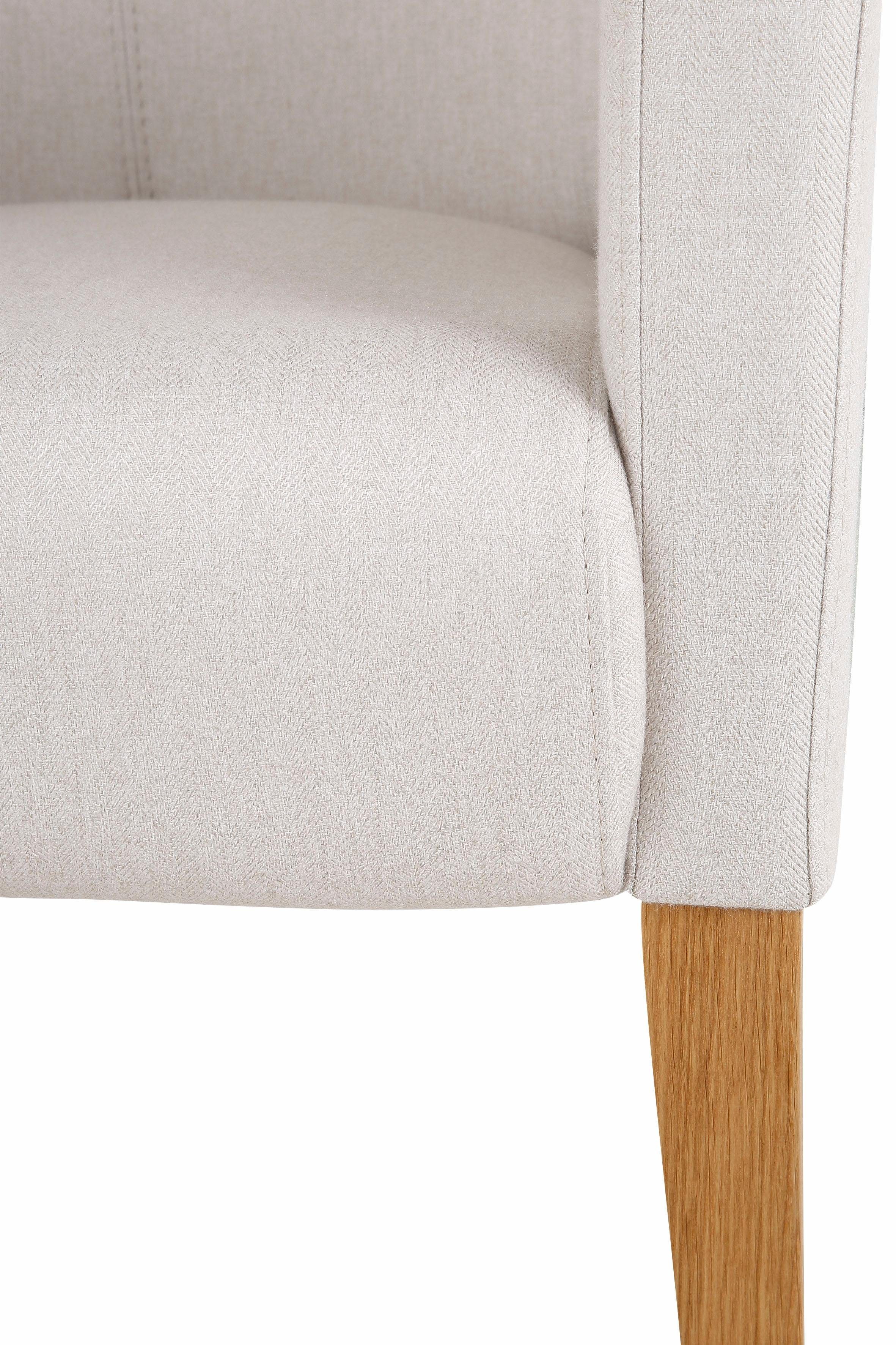 Home affaire Stoel met armleuningen King BESTSELLER! Eetkamerstoel met comfortabele bekleding, eetkamerstoel met armleuningen