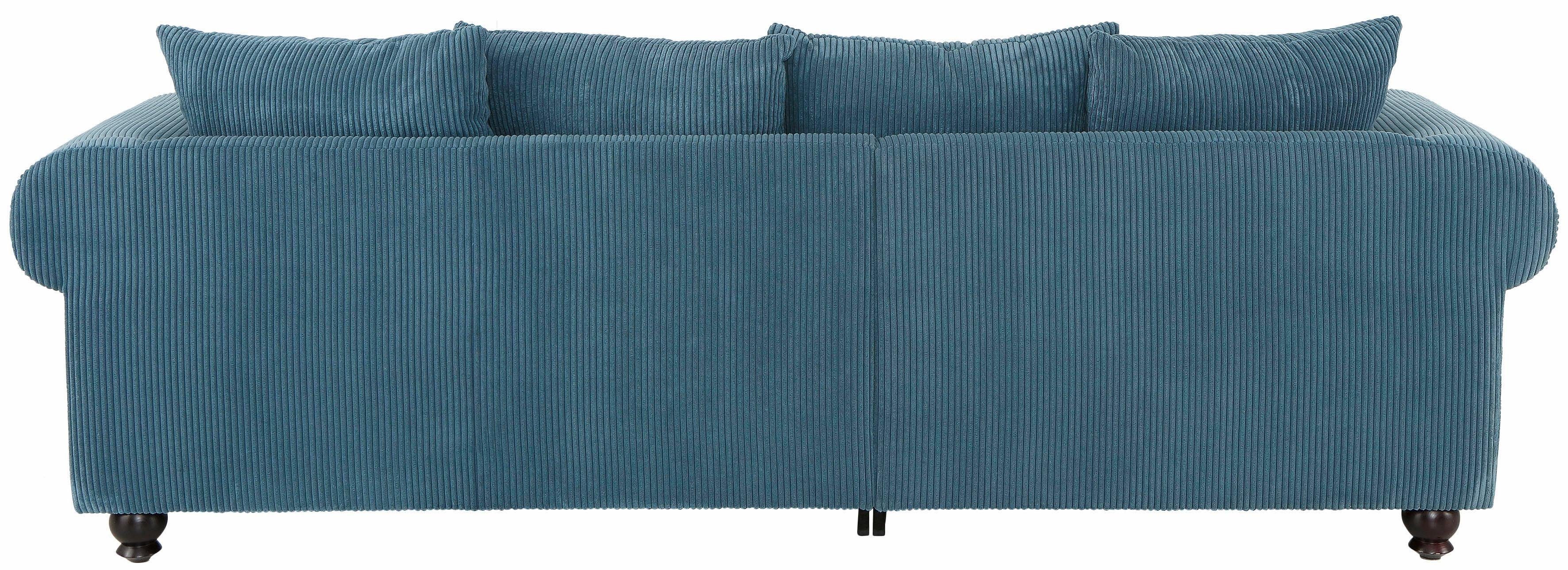Home affaire Hoekbank King George King Henry, Mega Sofa, Breedte 260cm, L-vorm