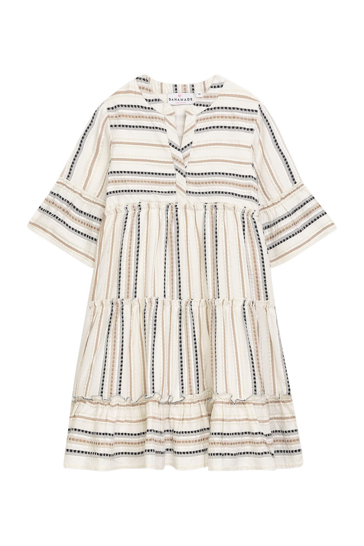 OTTO Danamade Zomerjurk DANAMADE Dresses DKAHULA meisjes jurken maat 134 beige