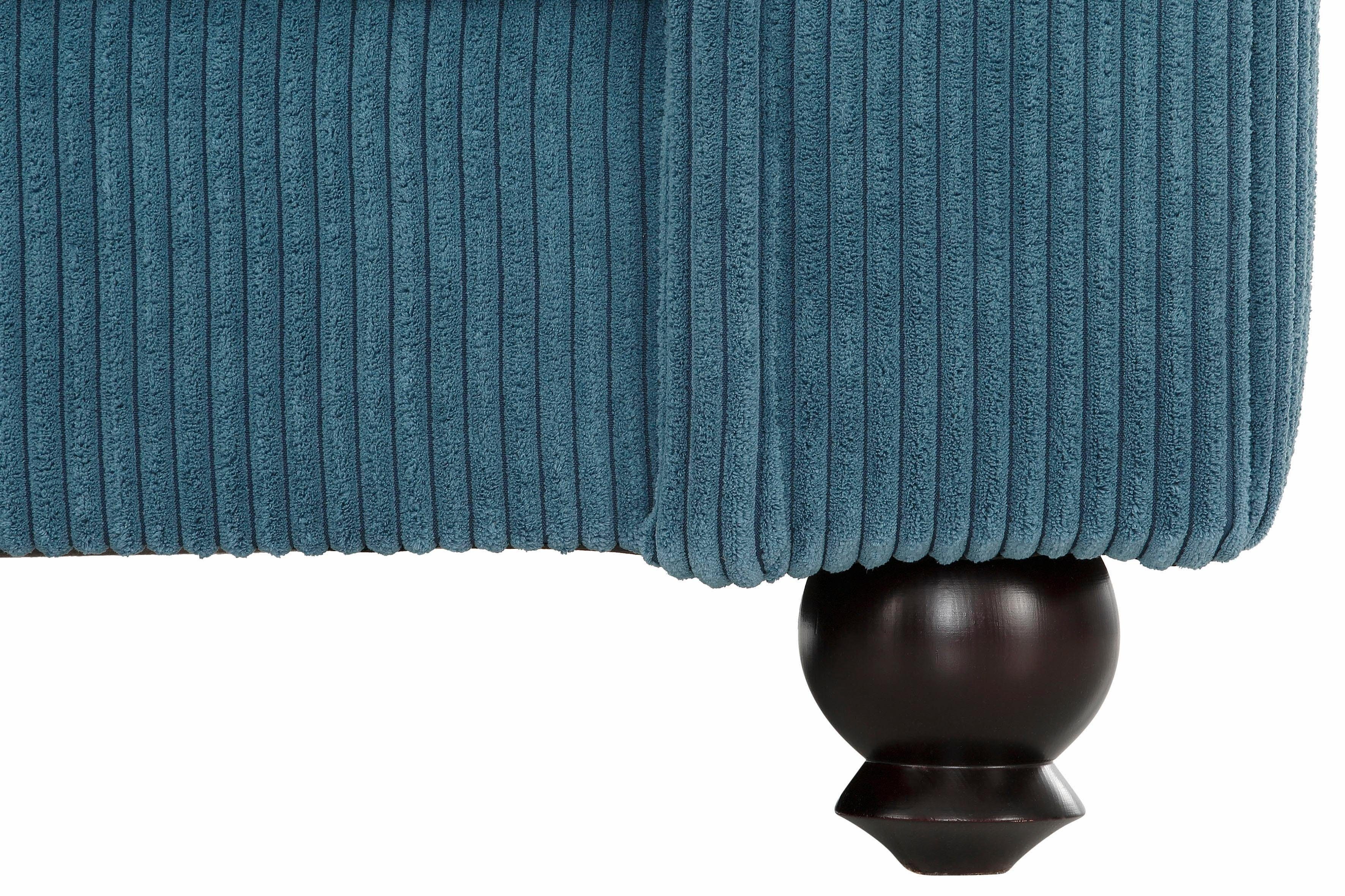 Home affaire Hoekbank King George King Henry, Mega Sofa, Breedte 260cm, L-vorm