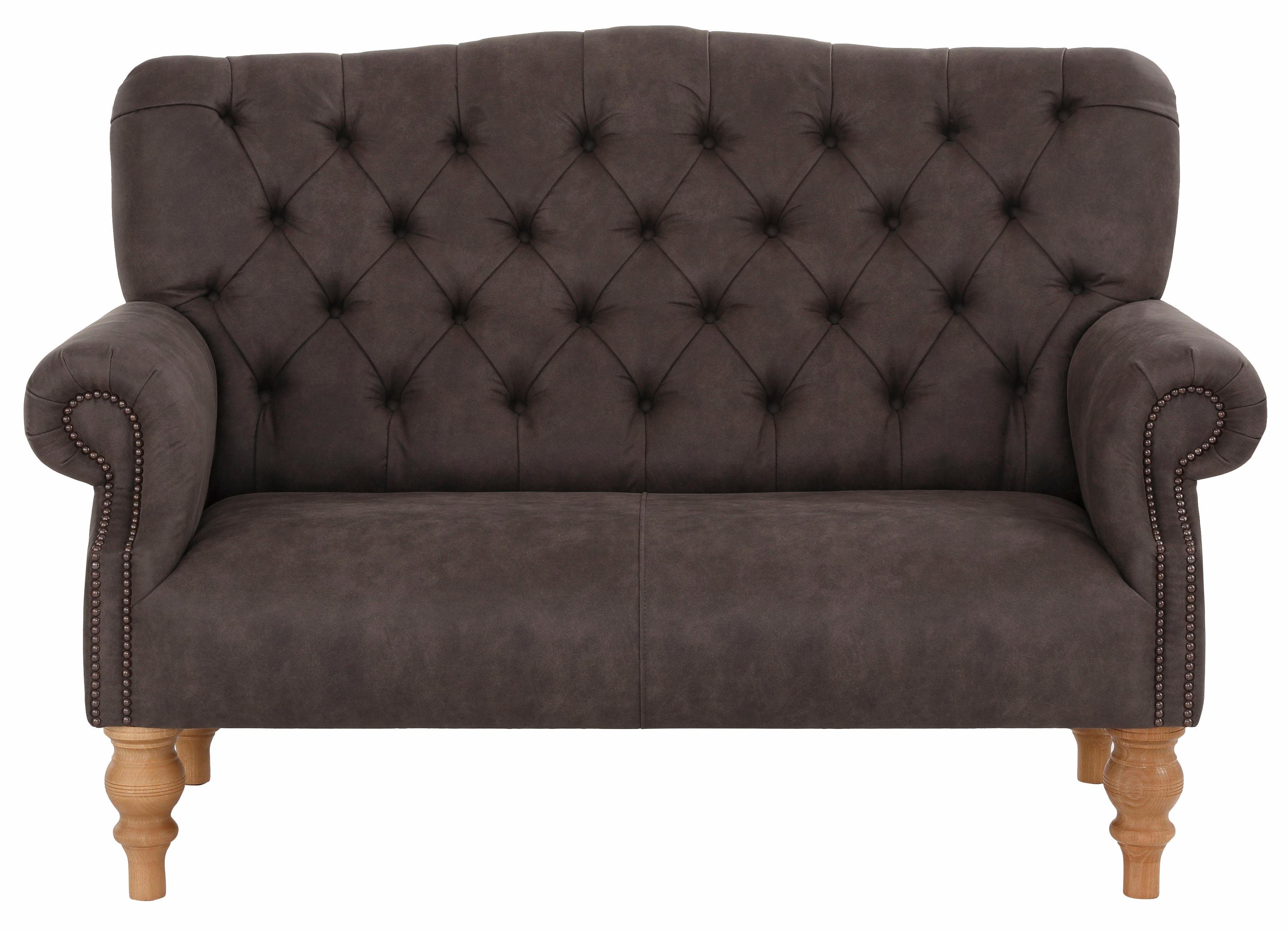 Home affaire Chesterfield-bank Lord met echte chesterfield-capitonnage en siernagels