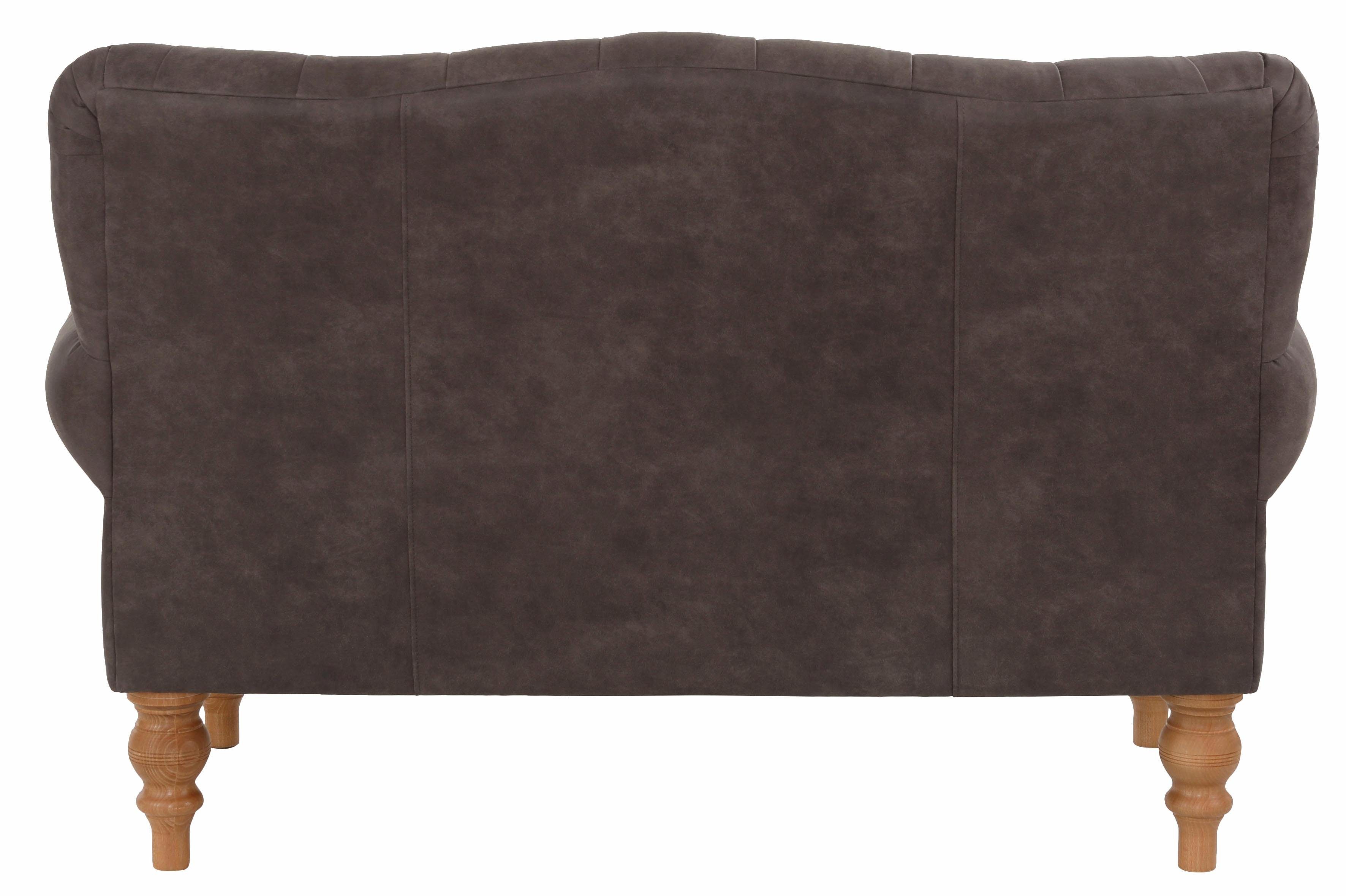 Home affaire Chesterfield-bank Lord met echte chesterfield-capitonnage en siernagels