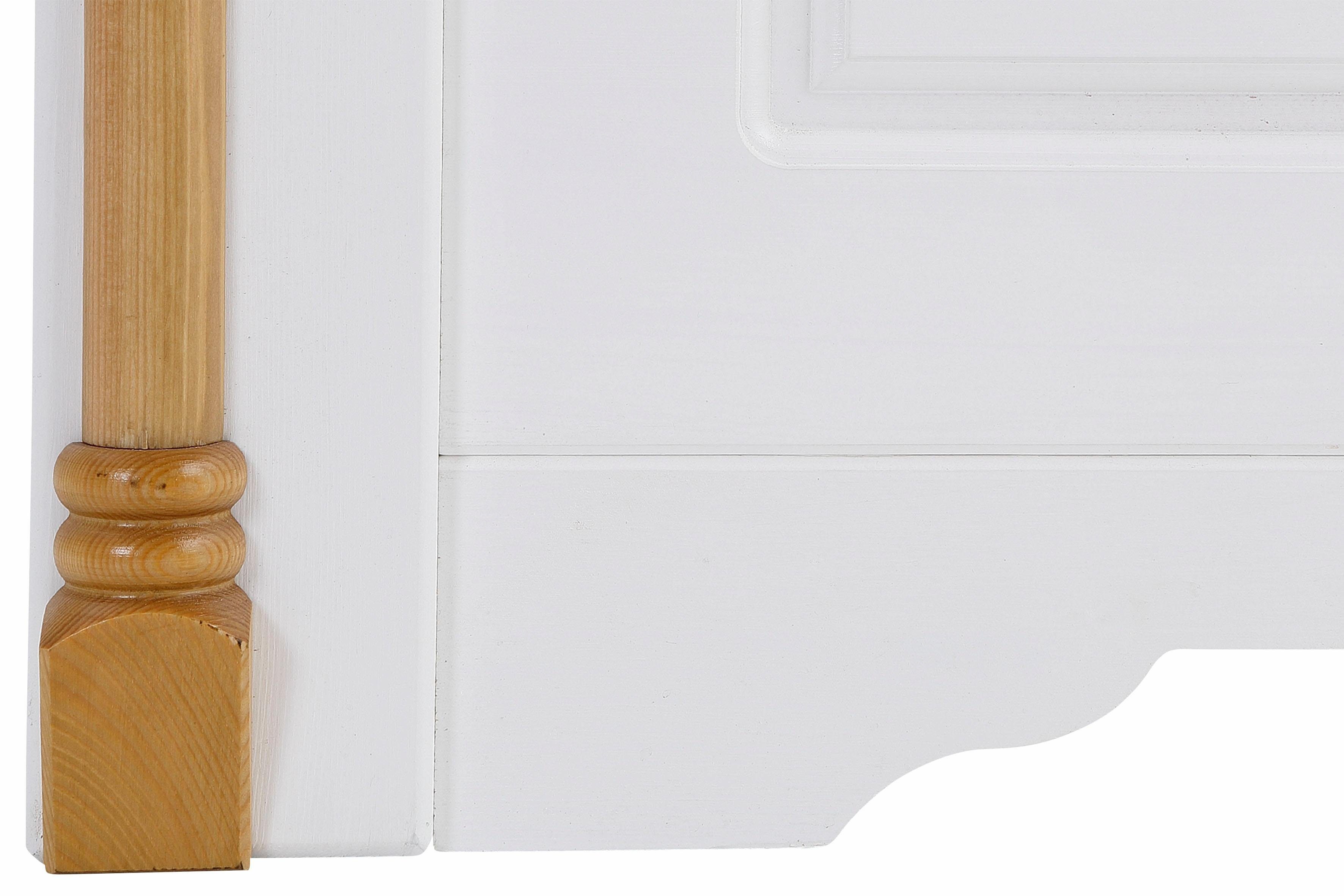 Home affaire Massief houten ledikant Graz, hoge belasting, klassieke landelijke stijl, FSC® gecertificeerd