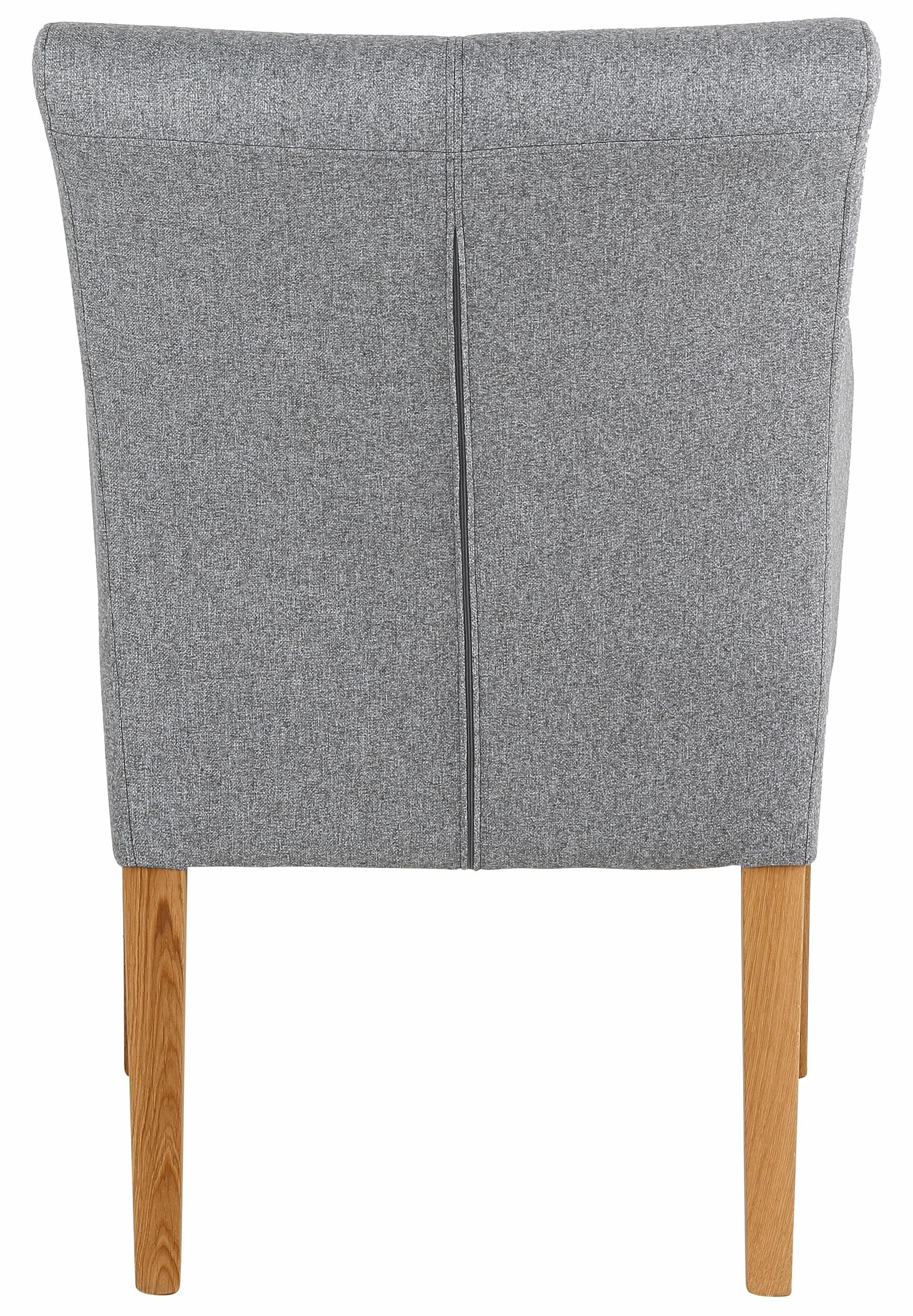 Home affaire Stoel met armleuningen King BESTSELLER! Eetkamerstoel met comfortabele bekleding, eetkamerstoel met armleuningen