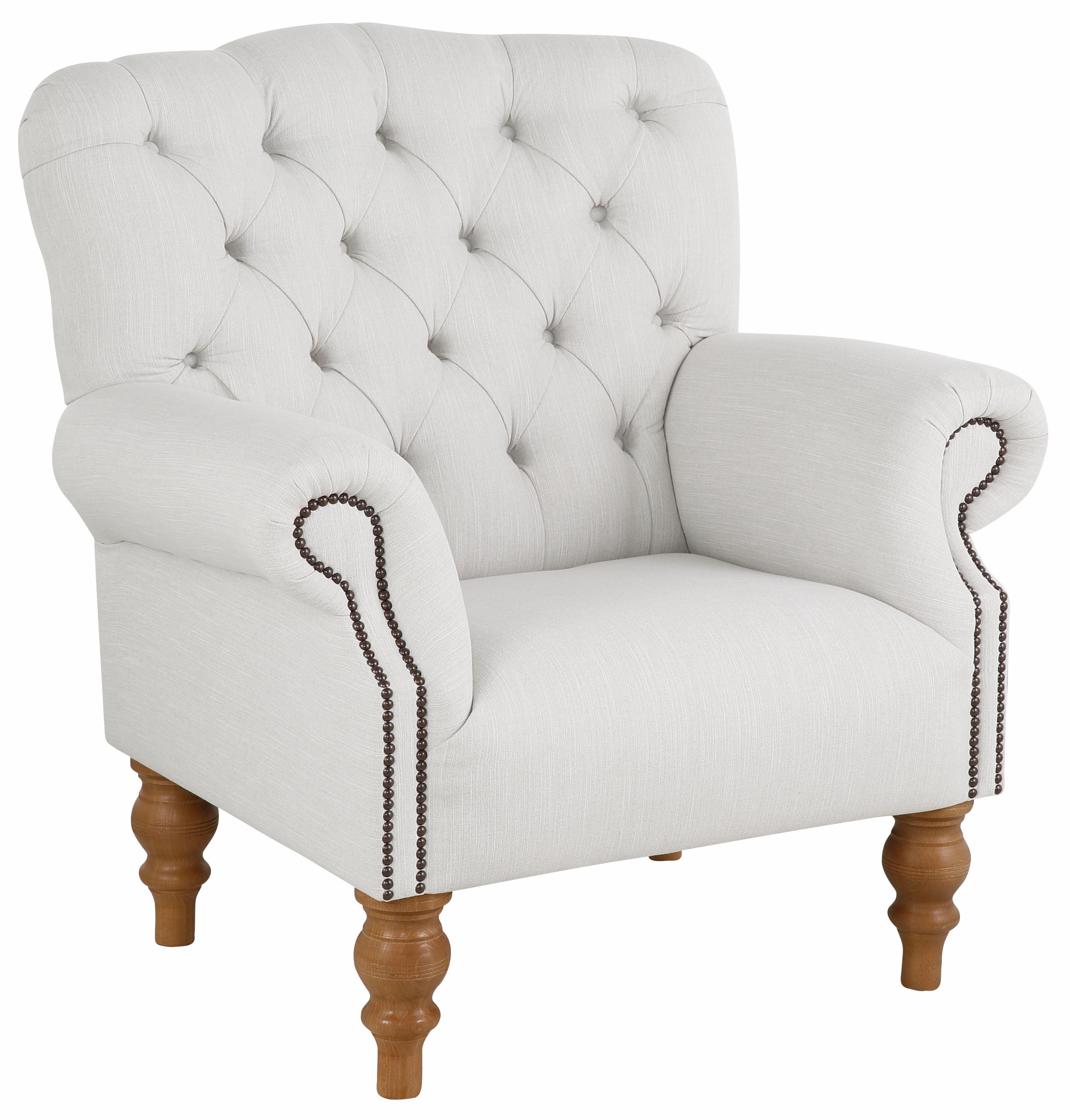 Home affaire Fauteuil Lord met echte chesterfield-capitonnage en siernagels