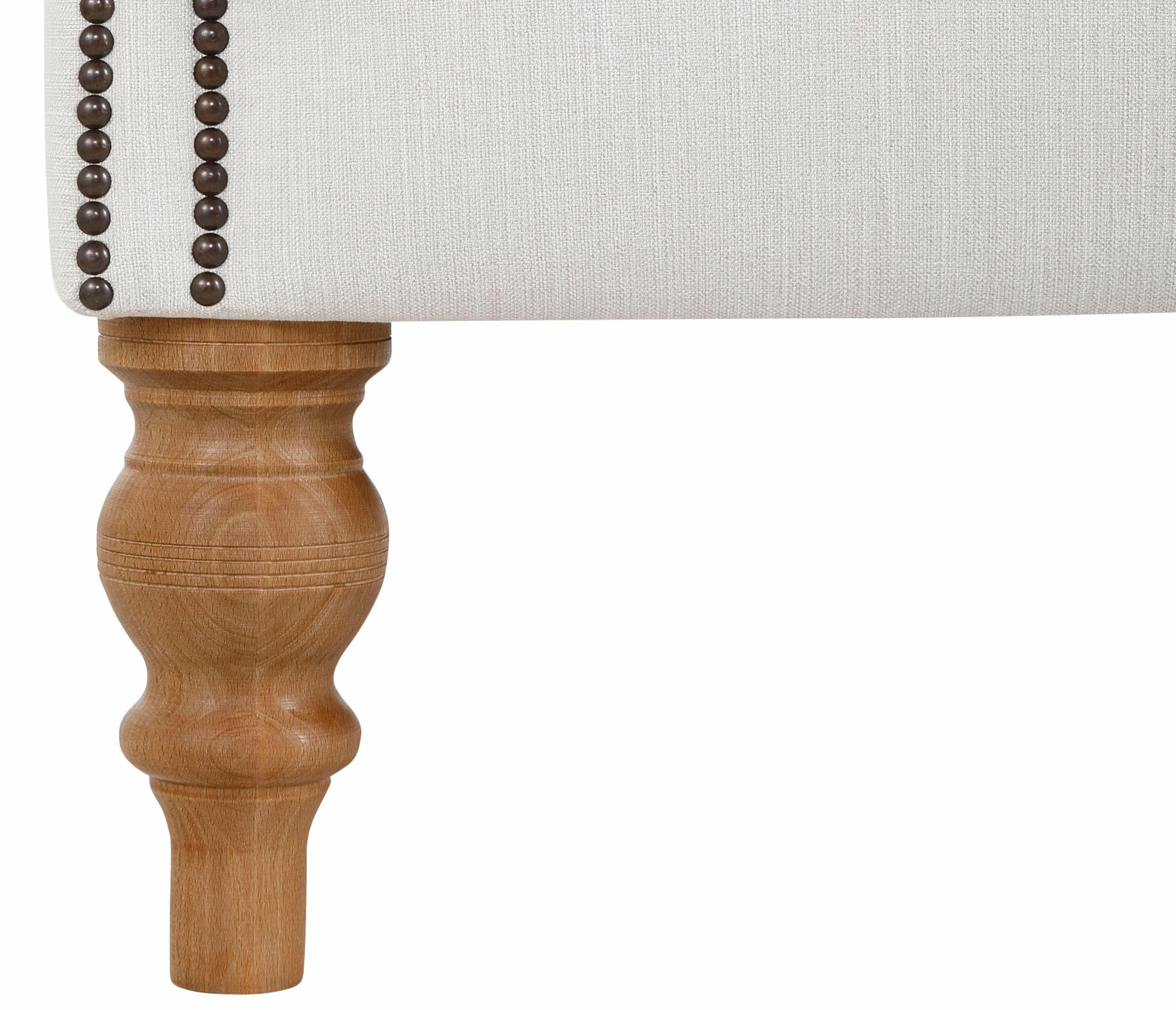 Home affaire Fauteuil Lord met echte chesterfield-capitonnage en siernagels