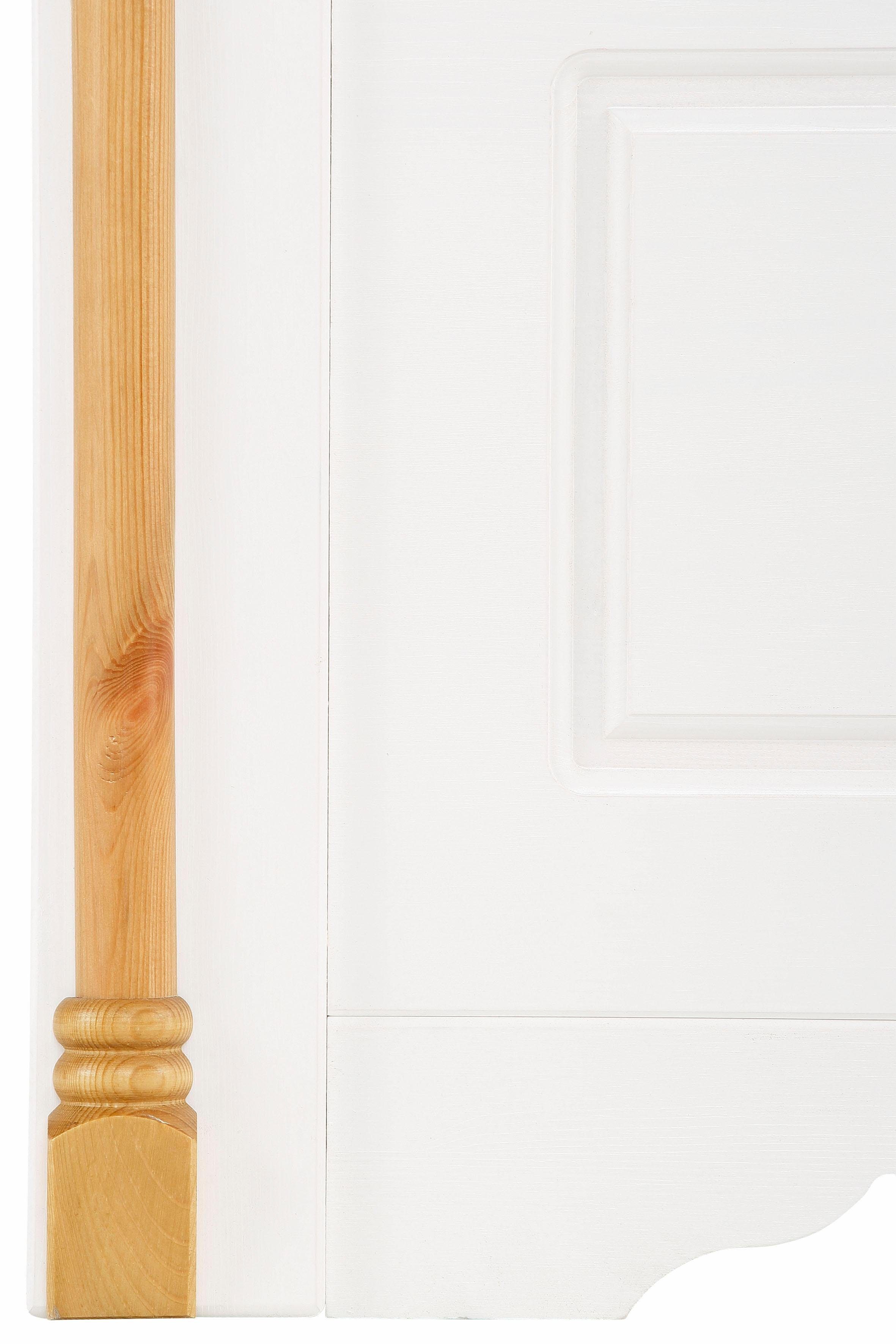 Home affaire Massief houten ledikant Graz, hoge belasting, klassieke landelijke stijl, FSC® gecertificeerd