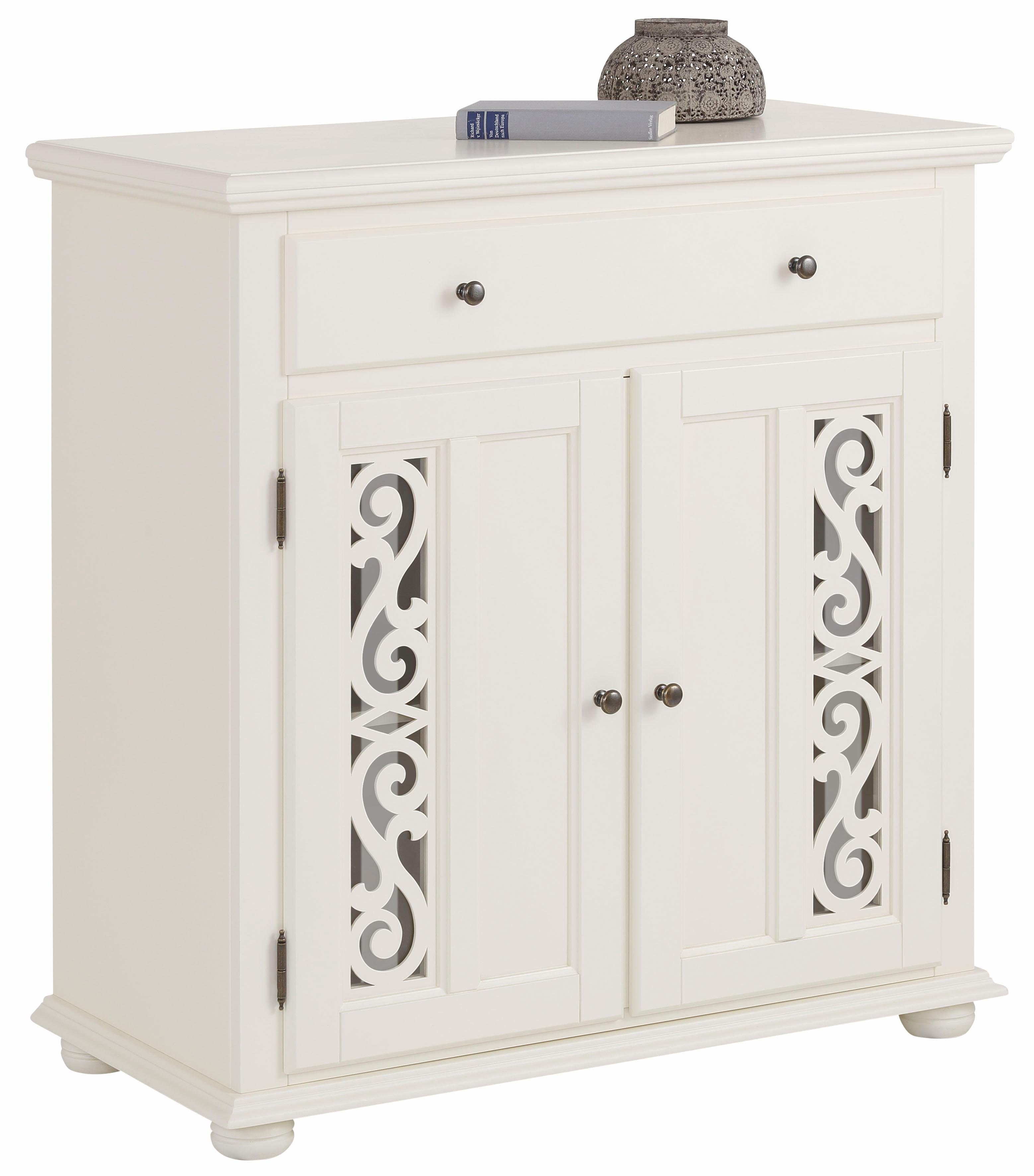 Home affaire Kast Arabeske met mooi decoratief freeswerk op de deurfronten, breedte 90 cm