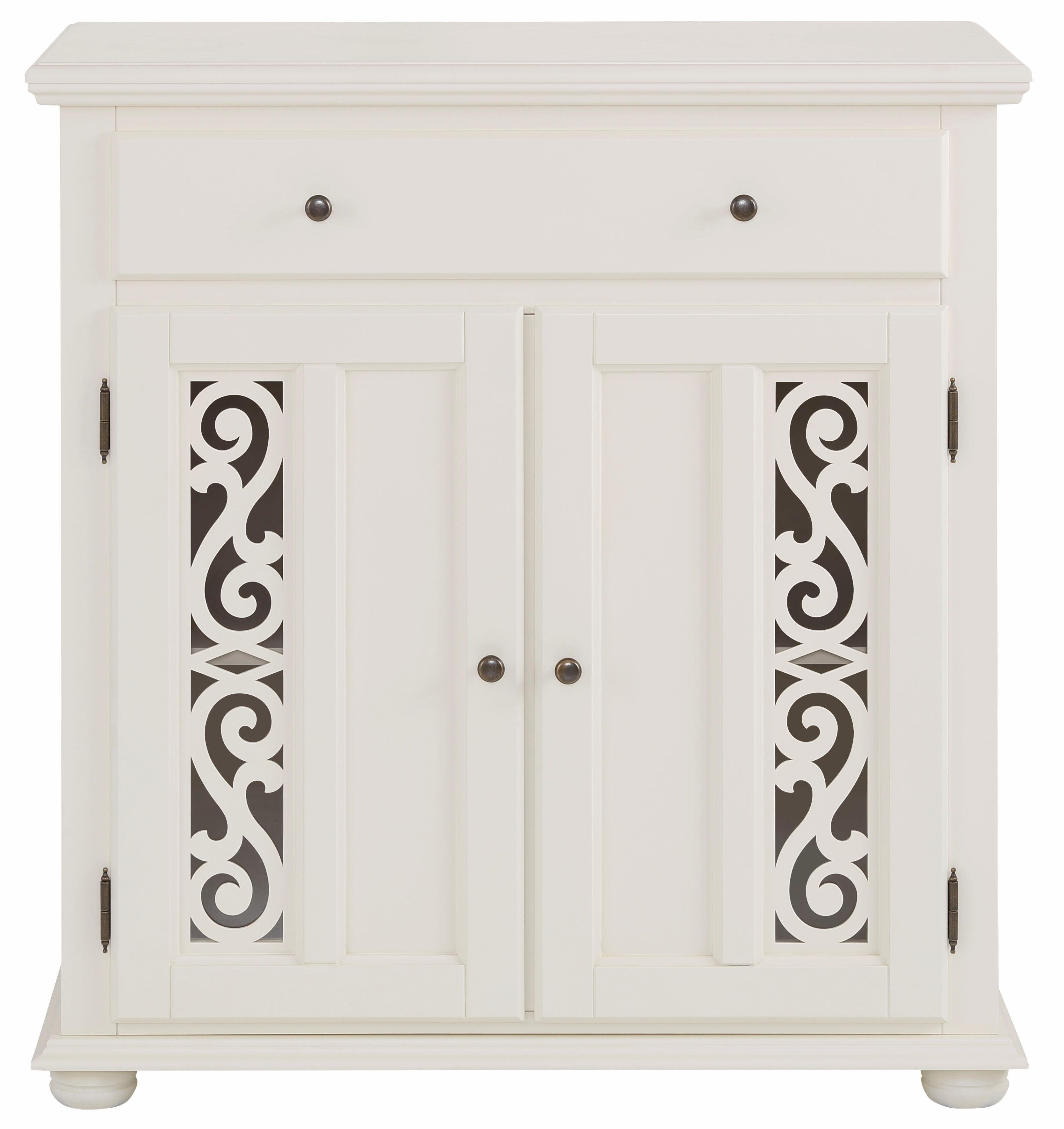 Home affaire Kast Arabeske met mooi decoratief freeswerk op de deurfronten, breedte 90 cm