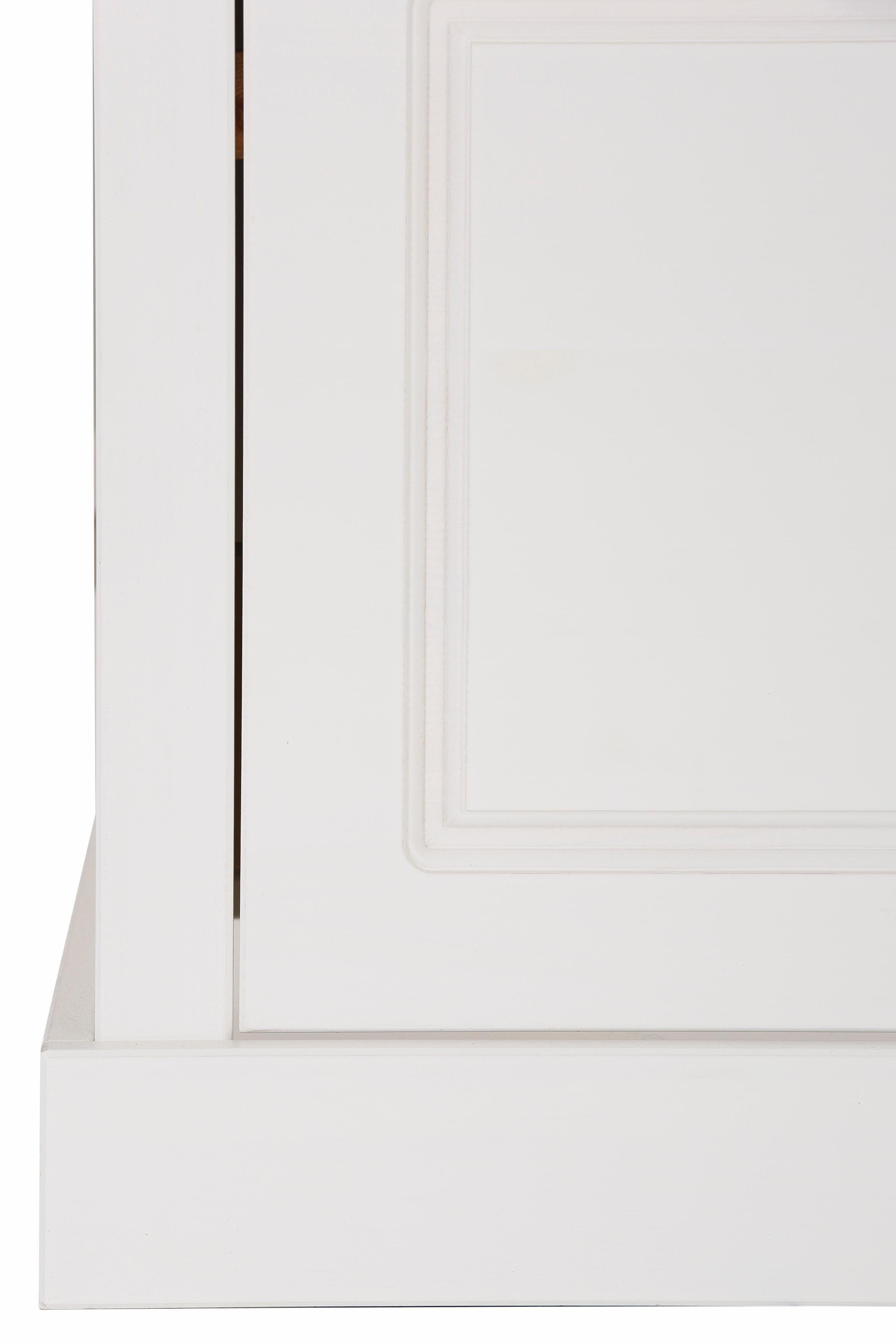 Home affaire Schoenenkast Basilico van massieve dennen, fsc®, breedte 90 cm, met lade, cassette-look