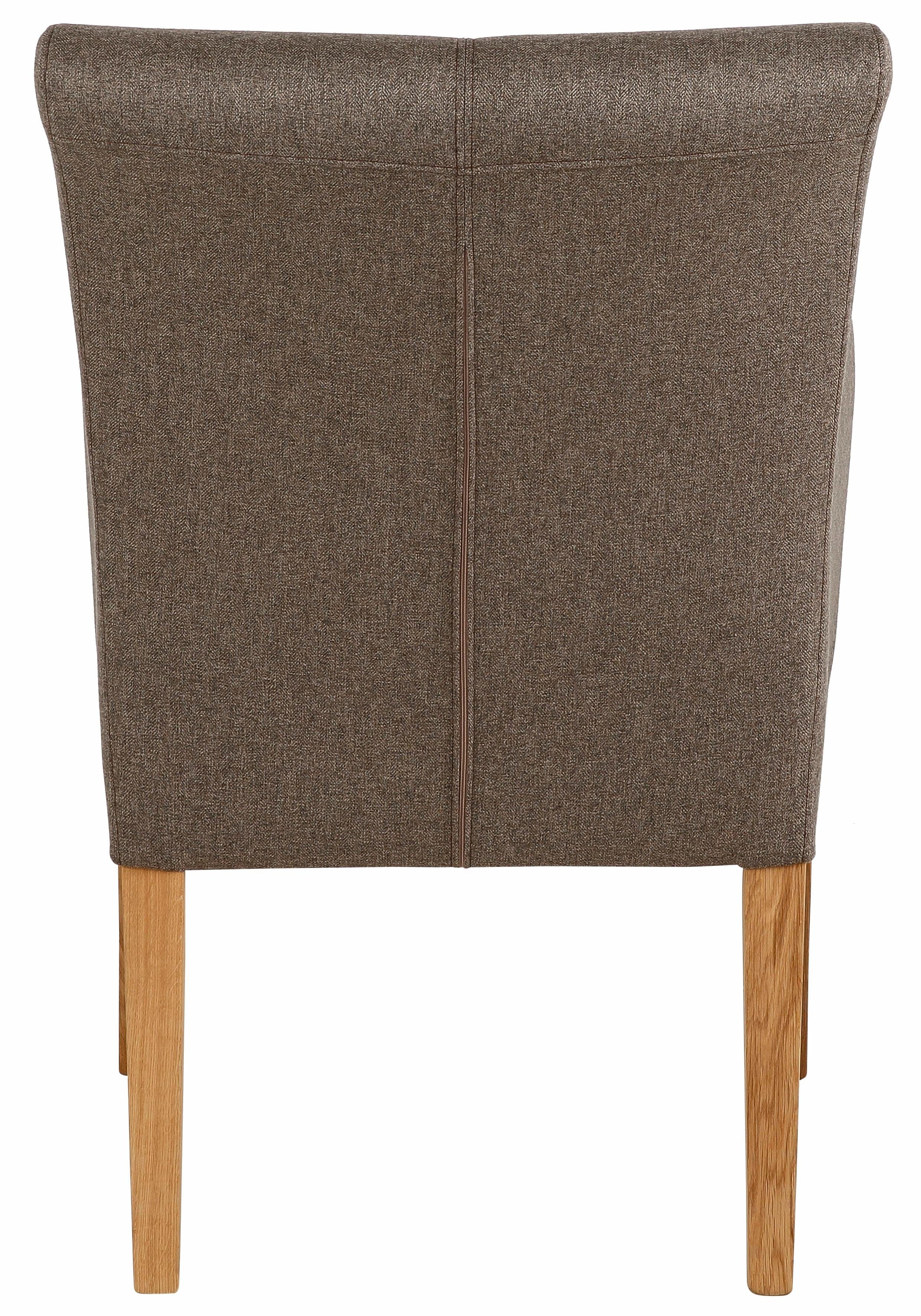 Home affaire Stoel met armleuningen King BESTSELLER! Eetkamerstoel met comfortabele bekleding, eetkamerstoel met armleuningen
