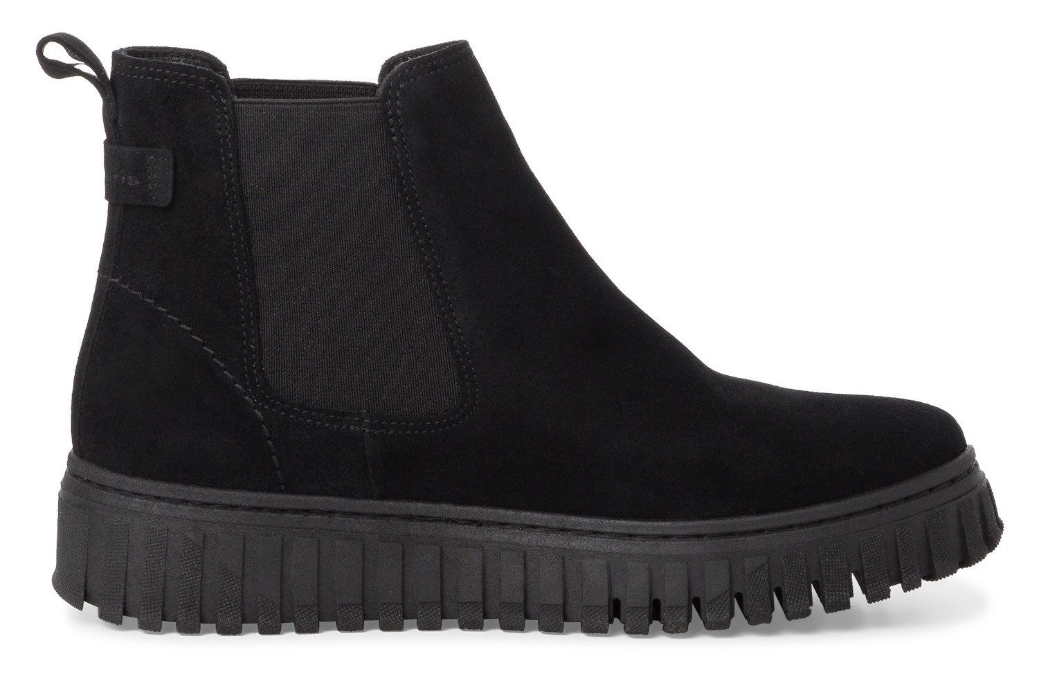Tamaris Chelsea-boots , plateau, enkellaars, laarzen met stretch aan beide zijden