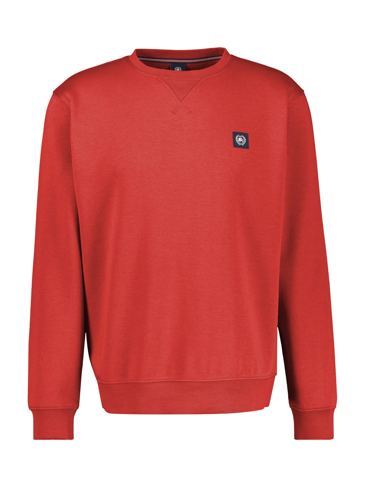 Lerros Sweatshirt LERROS Urbaner Sweatshirtstyle heren sweaters maat XXL rood