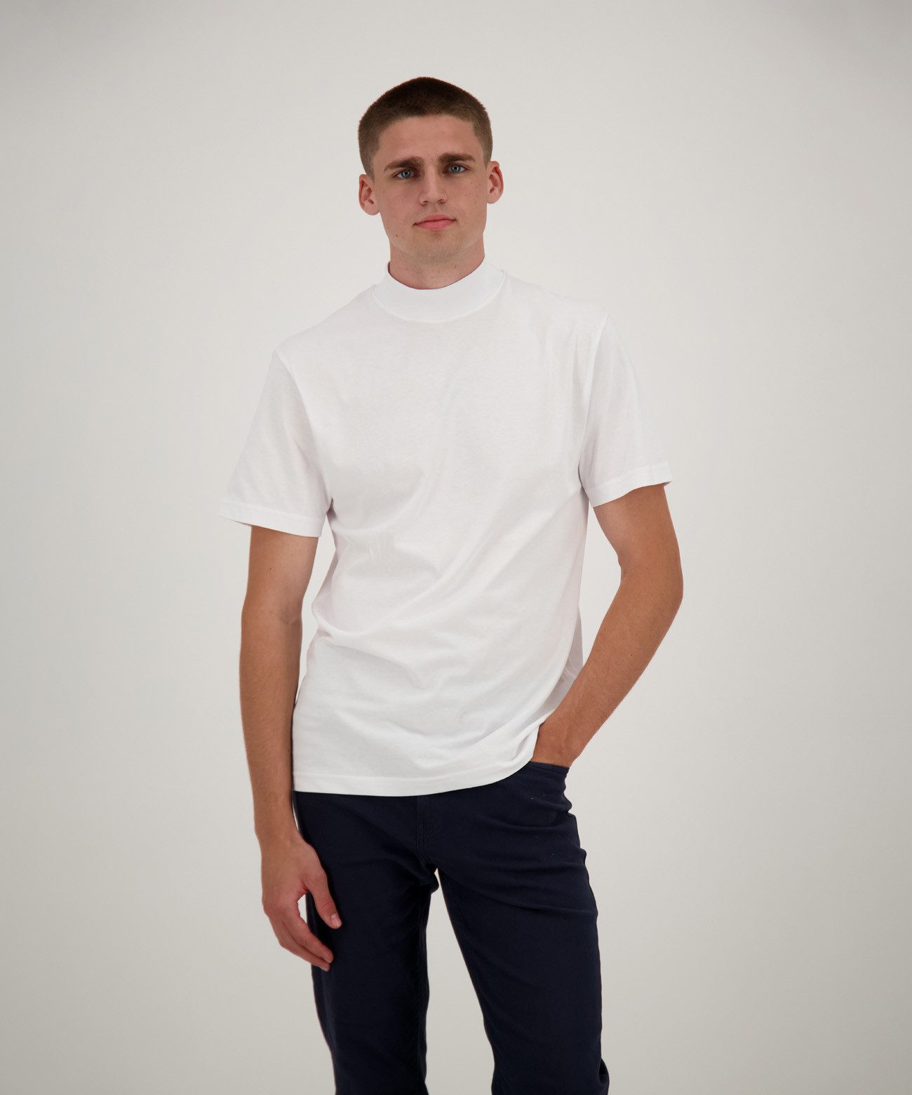 RAGMAN Shirt met staande kraag