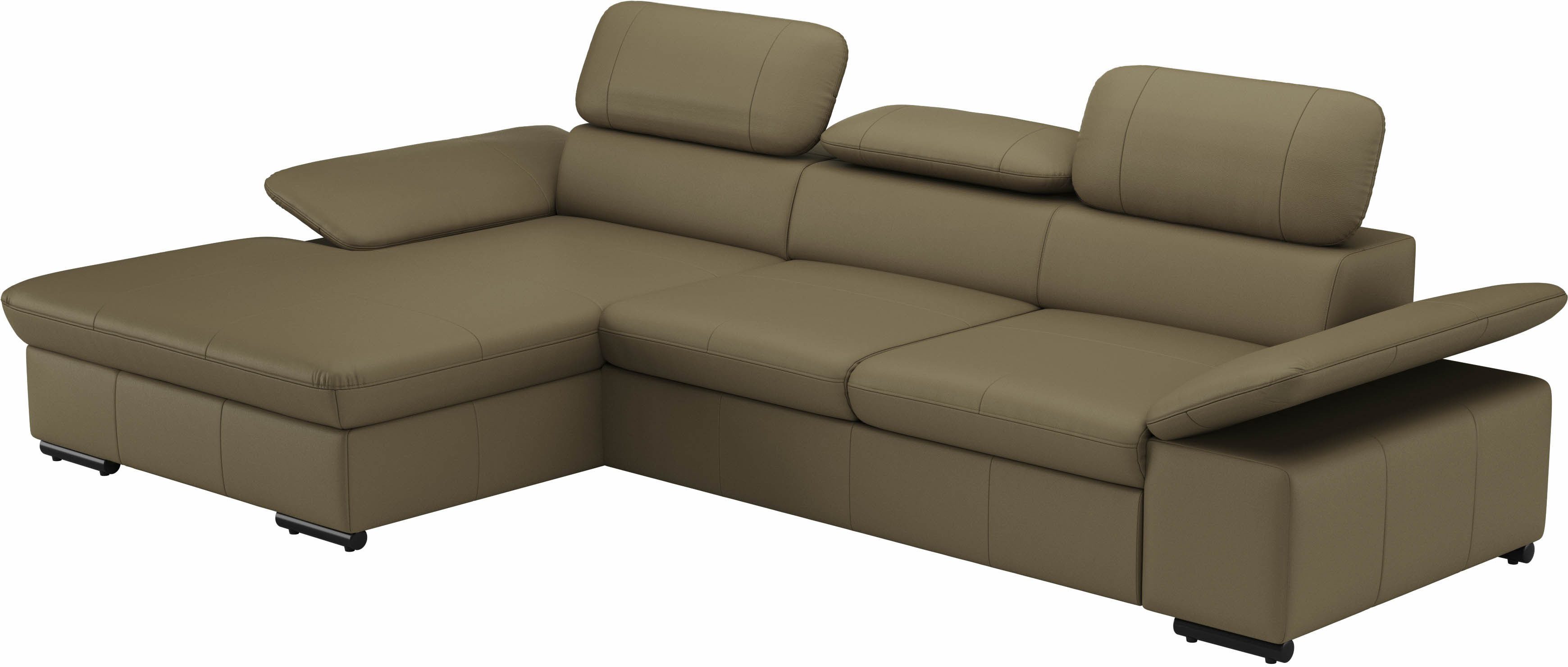 sit&more Hoekbank Alcudia L-vorm optioneel met slaapfunctie