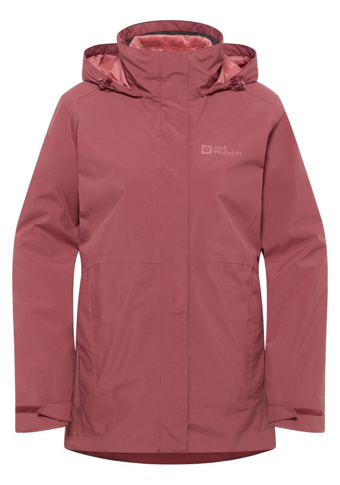 Jack Wolfskin Functioneel 3-in-1-jack ROTWAND 3IN1 JKT W