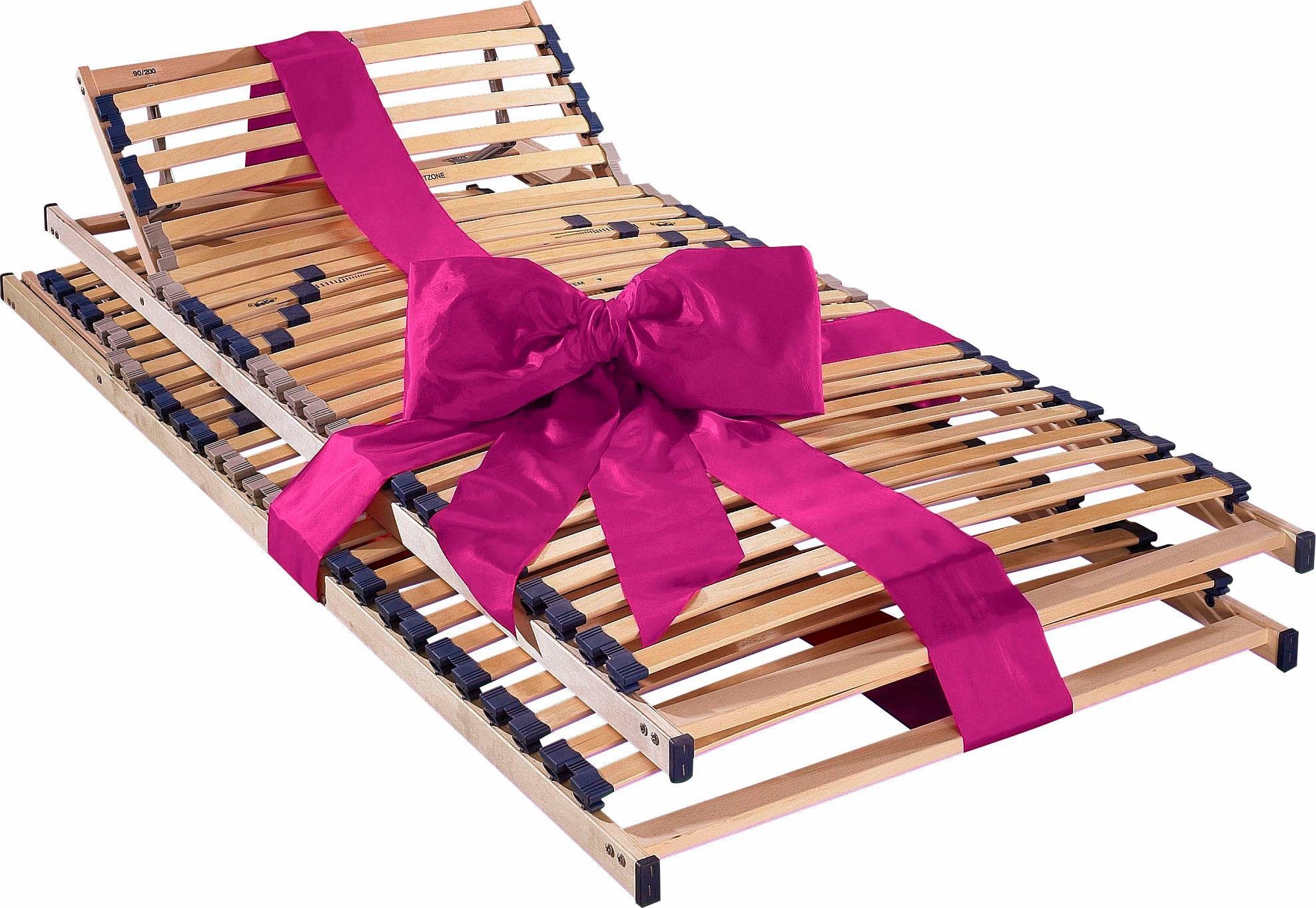 Beco Lattenbodem Noxus Flex K met hardheidsaanpassing (set, 2 stuks) lattenbodems maat 100 cm x 200 cm x 7,5 cm