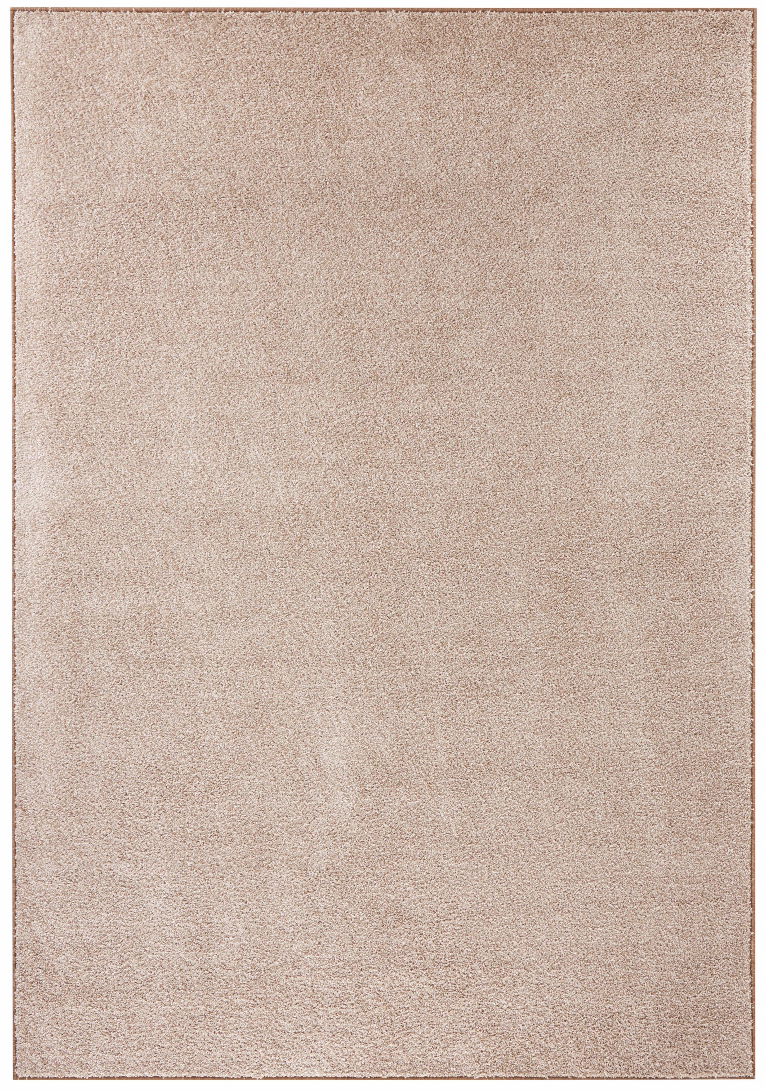 HANSE Home Vloerkleed Pure 100 korte pool Kortpolig, effen, omgezoomd, loper, woonkamer, kinderkamer, gang