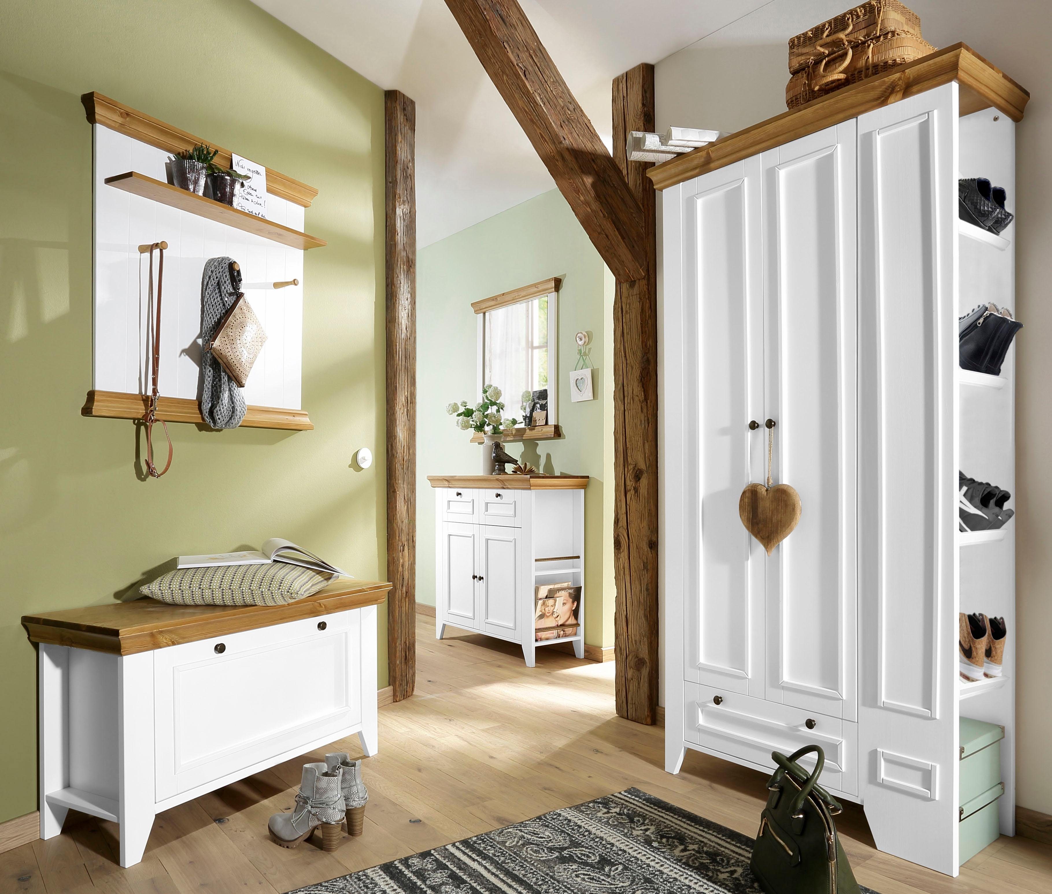 Home affaire Schoenenbank Skandinavia van massief grenen