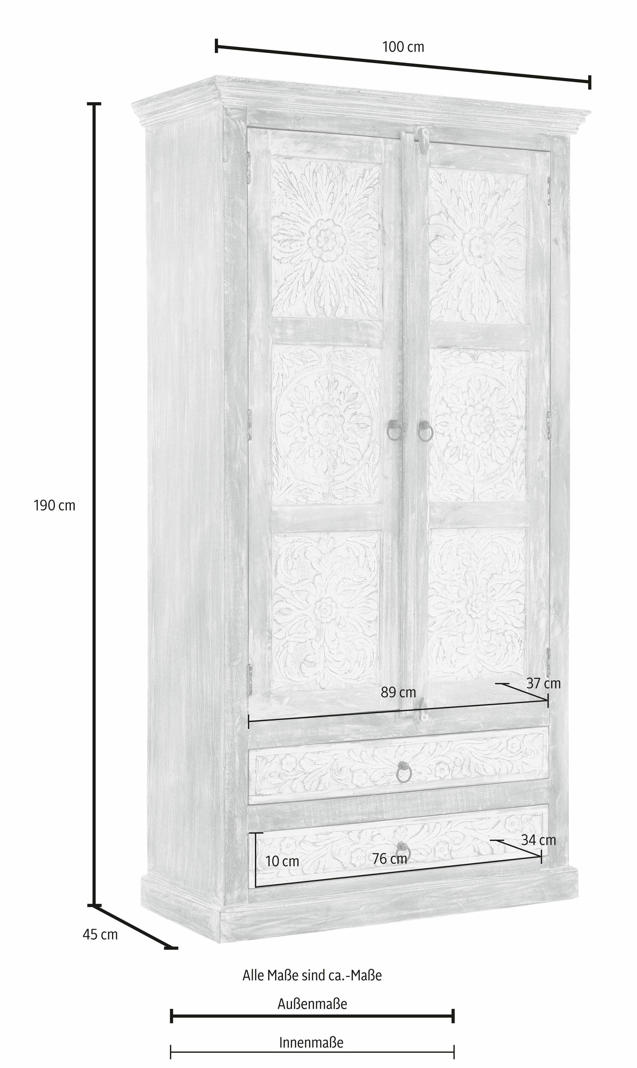 Home affaire Bergkast Malati Breedte 105 cm