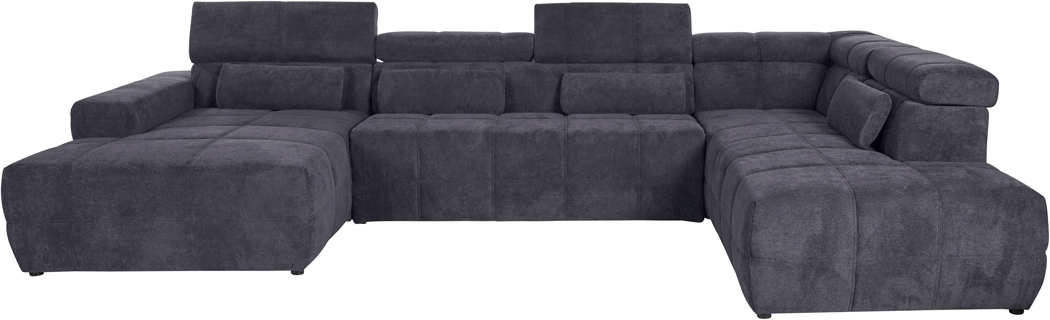 DOMO collection Zithoek Brandon veel bekledingssoorten, ook in cord en leer, incl. nierenkussen