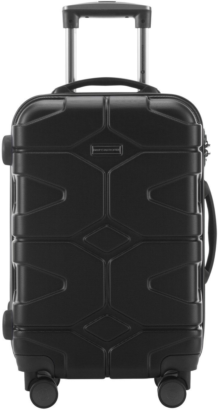 Hauptstadtkoffer Hardshell-trolley X-Kölln, in verschiedenen Afmetingn und Farben unisex koffers & reistassen maat 40 cm x 58 cm x 23 cm zwart