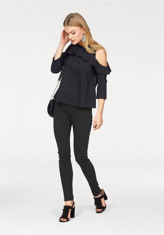 VERO MODA blouse met ruches »BLIS« VERO MODA blouse met ruches »BLIS«
